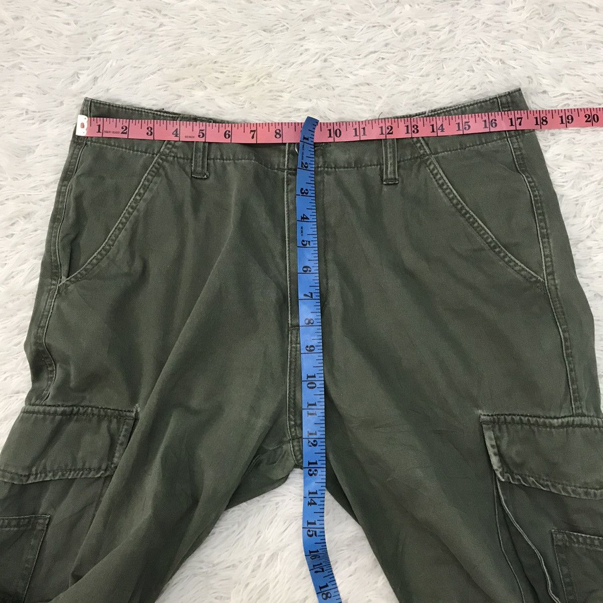 Japanese Brand Clone Devru Cargo Pant Size US 35 - 19 Thumbnail