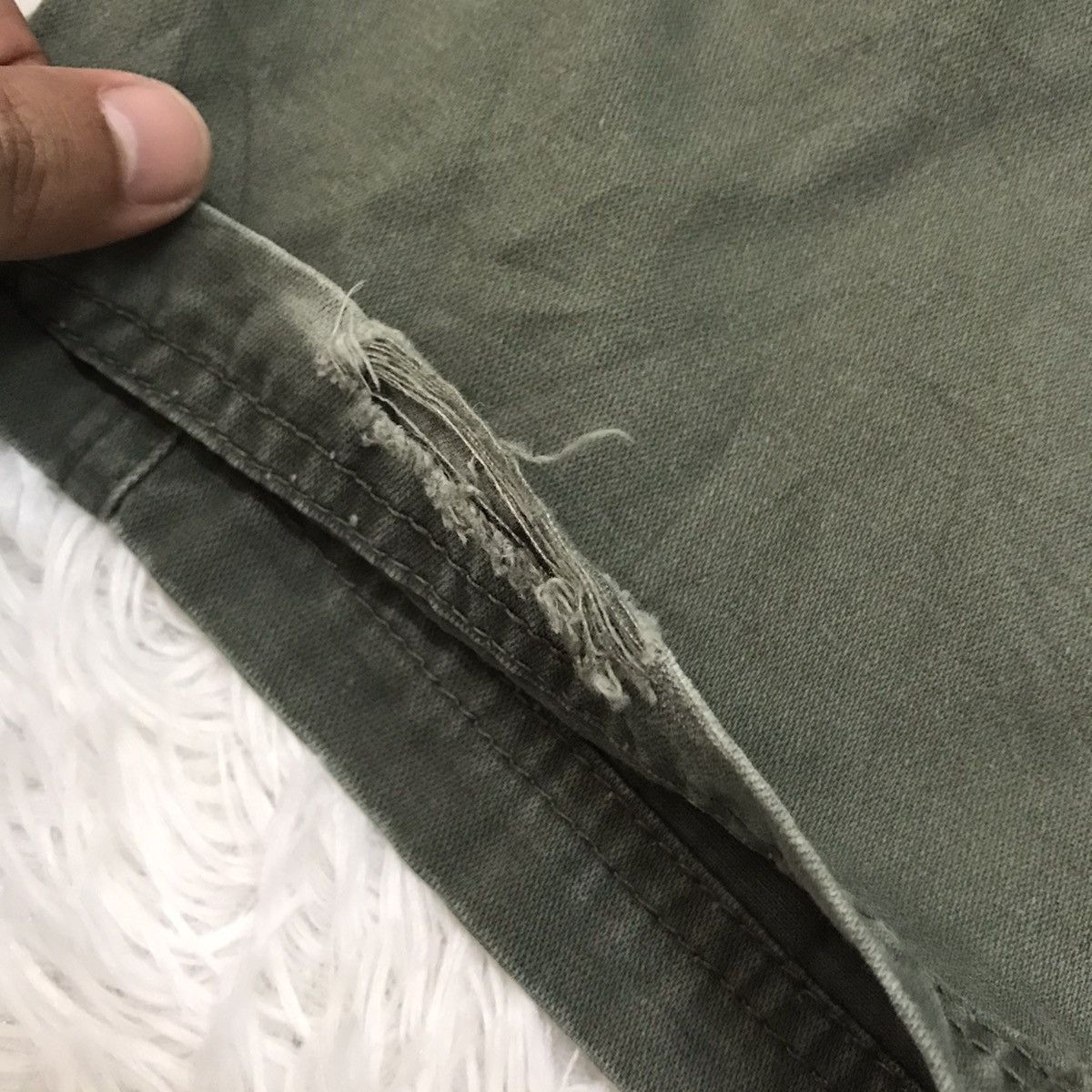 Japanese Brand Clone Devru Cargo Pant Size US 35 - 18 Thumbnail