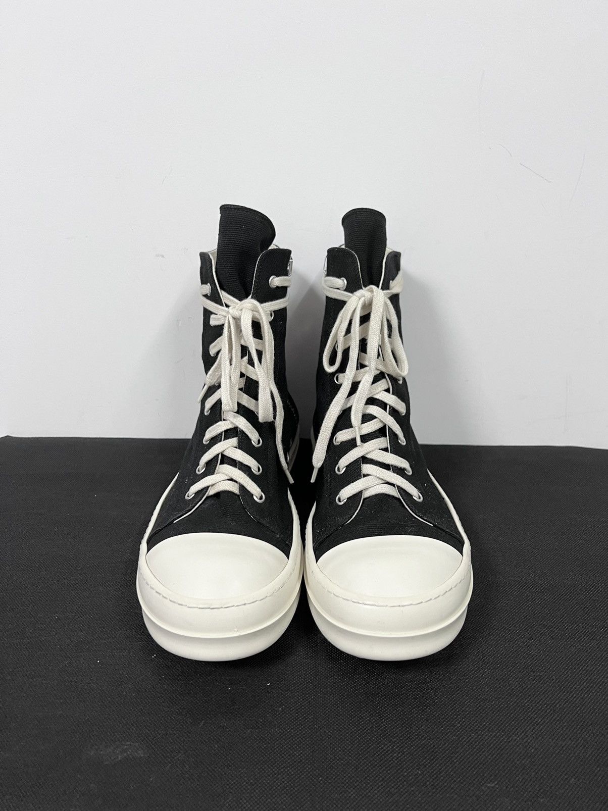 Rick Owens Drkshdw Rick owens drkshdw ramones high top sneakers Size US 9 / EU 42 - 5 Thumbnail
