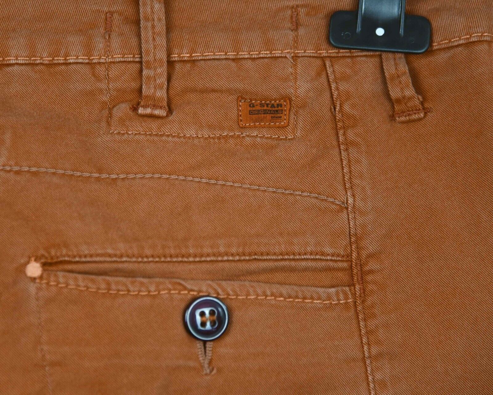 G-Star Page Chino Loose Tapered Coj WMN Pants Trousers W26 L30 Size 26" / US 2 / IT 38 - 8 Thumbnail