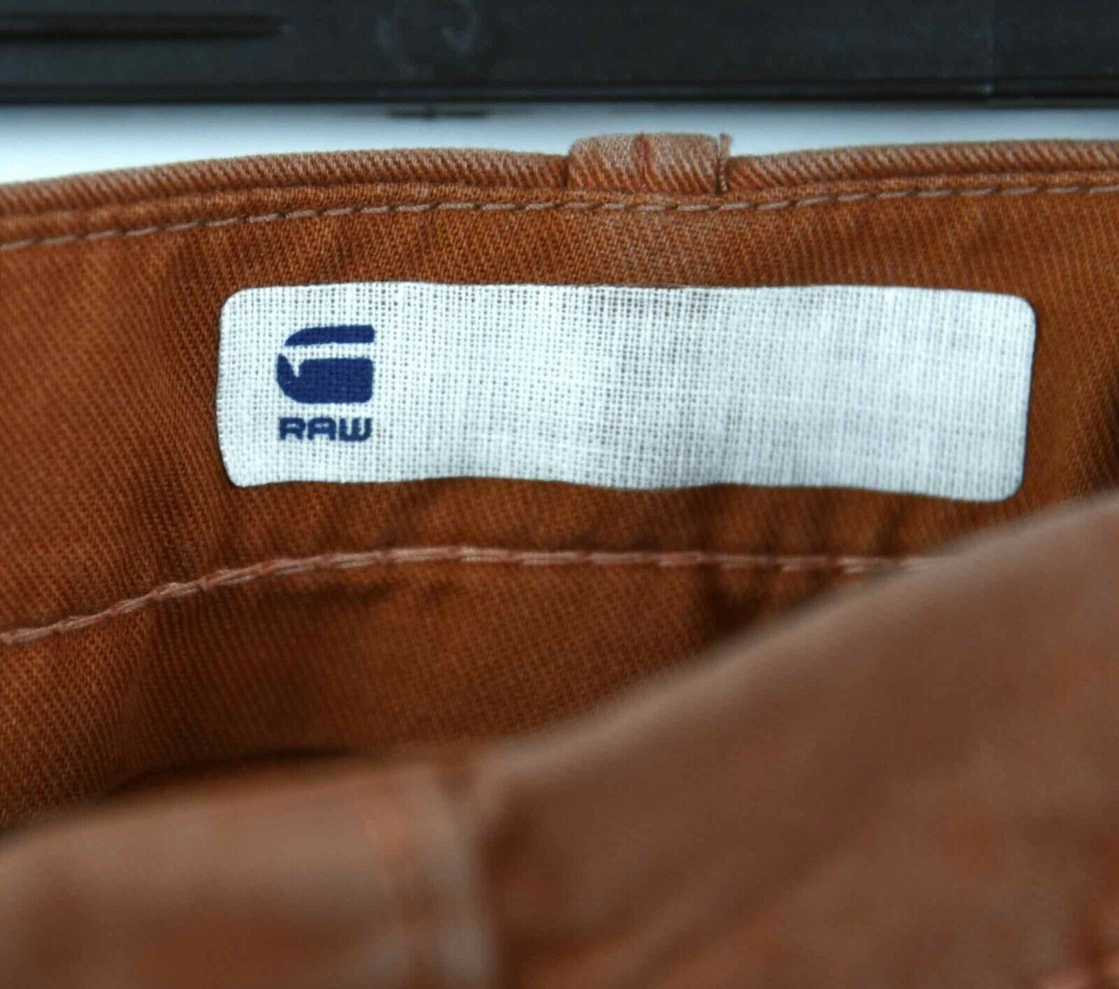 G-Star Page Chino Loose Tapered Coj WMN Pants Trousers W26 L30 Size 26" / US 2 / IT 38 - 4 Thumbnail