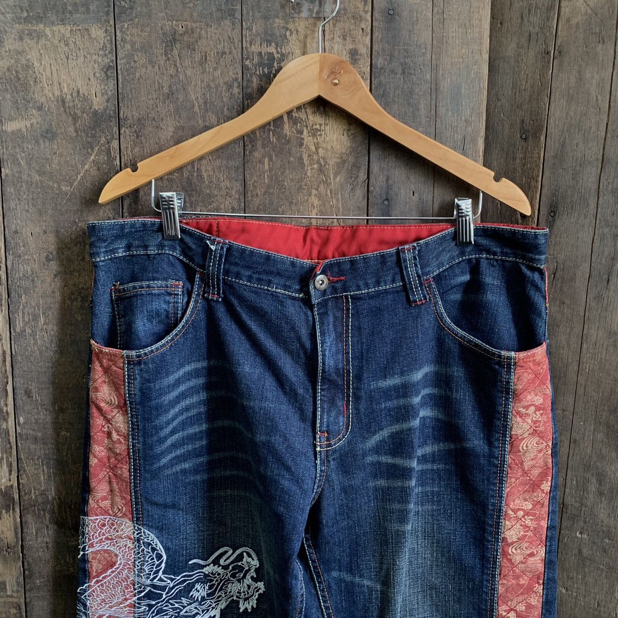 Japanese Brand Vintage Infinity Multi Pocket Denim Jeans Size US 40 / EU 56 - 3 Thumbnail