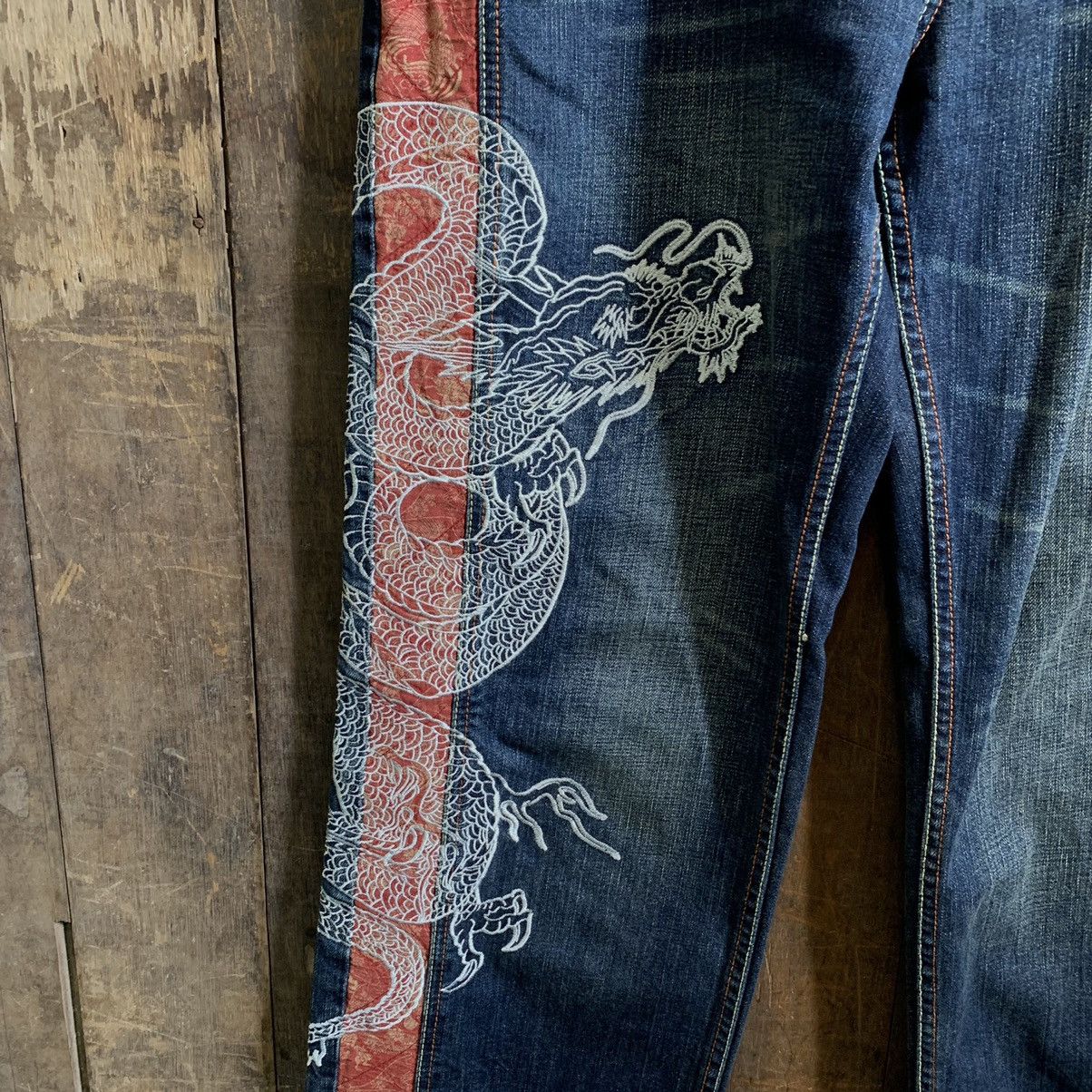Japanese Brand Vintage Infinity Multi Pocket Denim Jeans Size US 40 / EU 56 - 4 Thumbnail