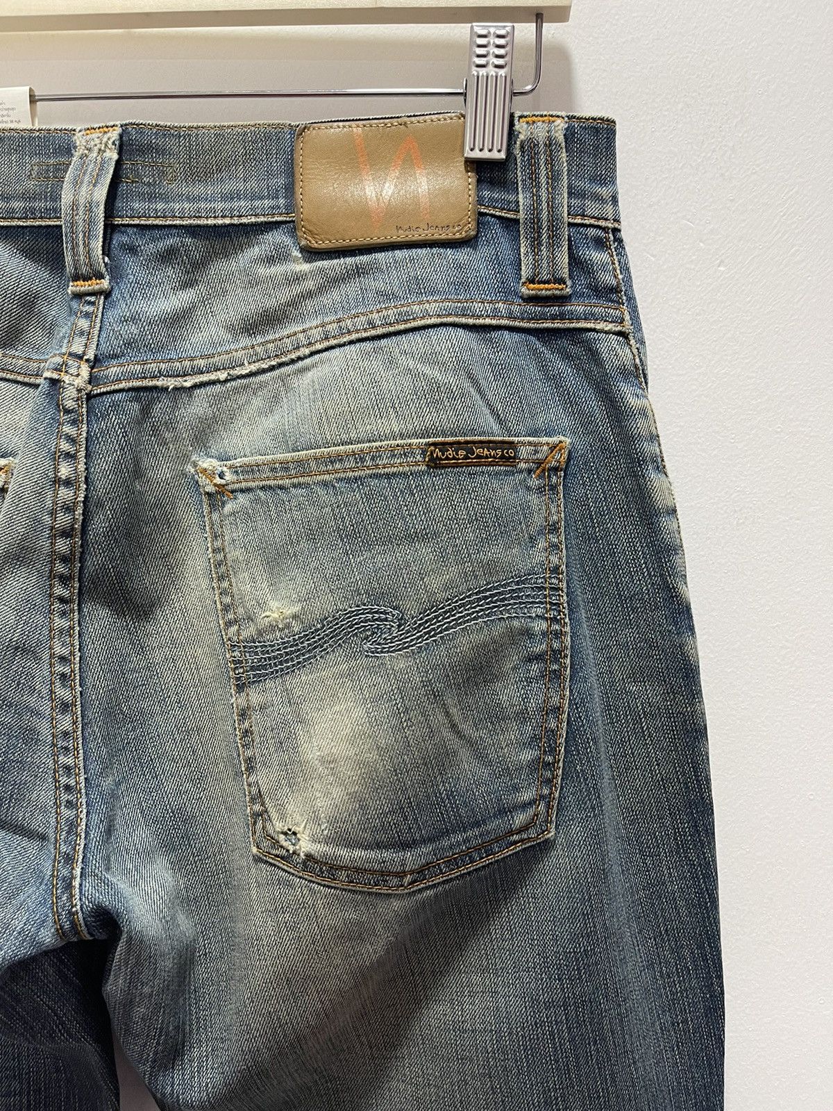 Nudie Jeans × Vintage VINTAGE NUDIE JEANS SKINNY STYLE DISTRESSED DENIM Size US 30 / EU 46 - 10 Thumbnail