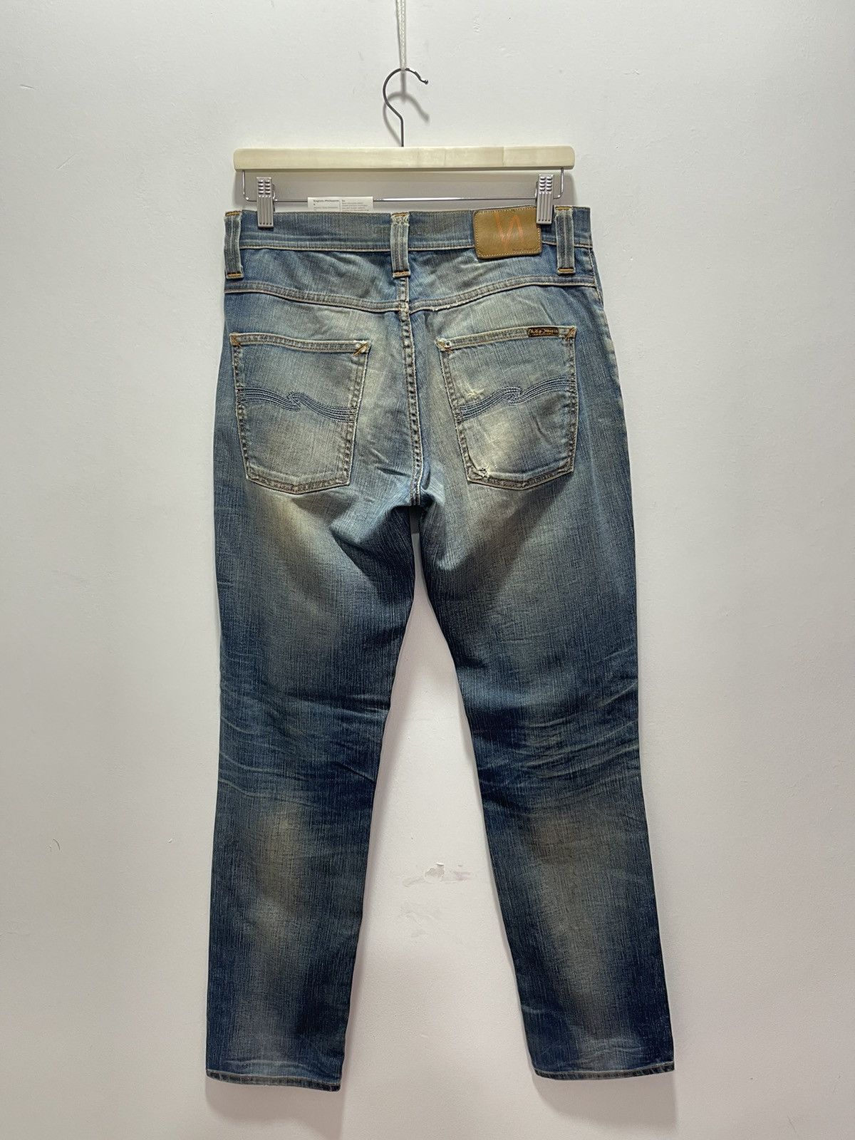 Nudie Jeans × Vintage VINTAGE NUDIE JEANS SKINNY STYLE DISTRESSED DENIM Size US 30 / EU 46 - 9 Thumbnail