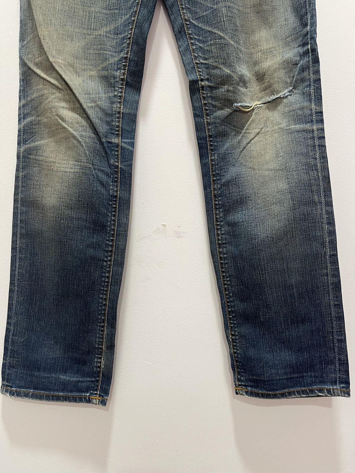 Nudie Jeans × Vintage VINTAGE NUDIE JEANS SKINNY STYLE DISTRESSED DENIM Size US 30 / EU 46 - 5 Thumbnail