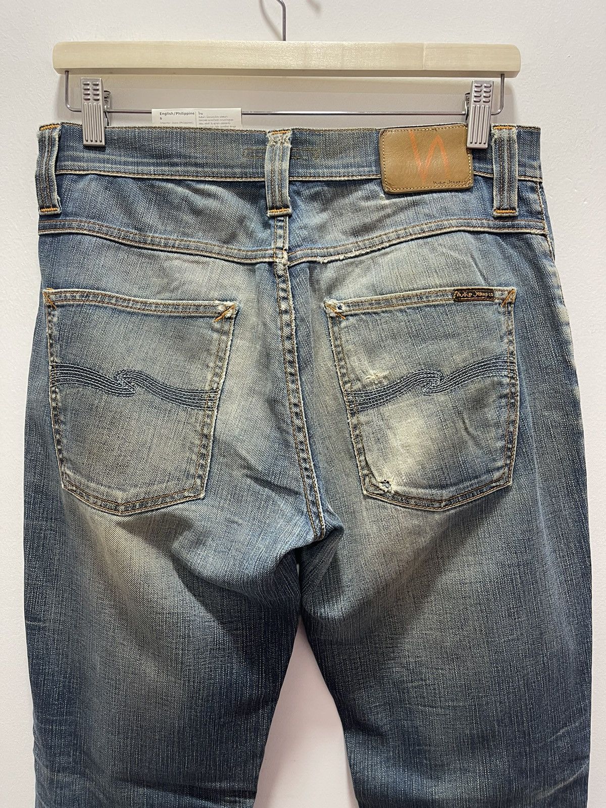Nudie Jeans × Vintage VINTAGE NUDIE JEANS SKINNY STYLE DISTRESSED DENIM Size US 30 / EU 46 - 12 Thumbnail