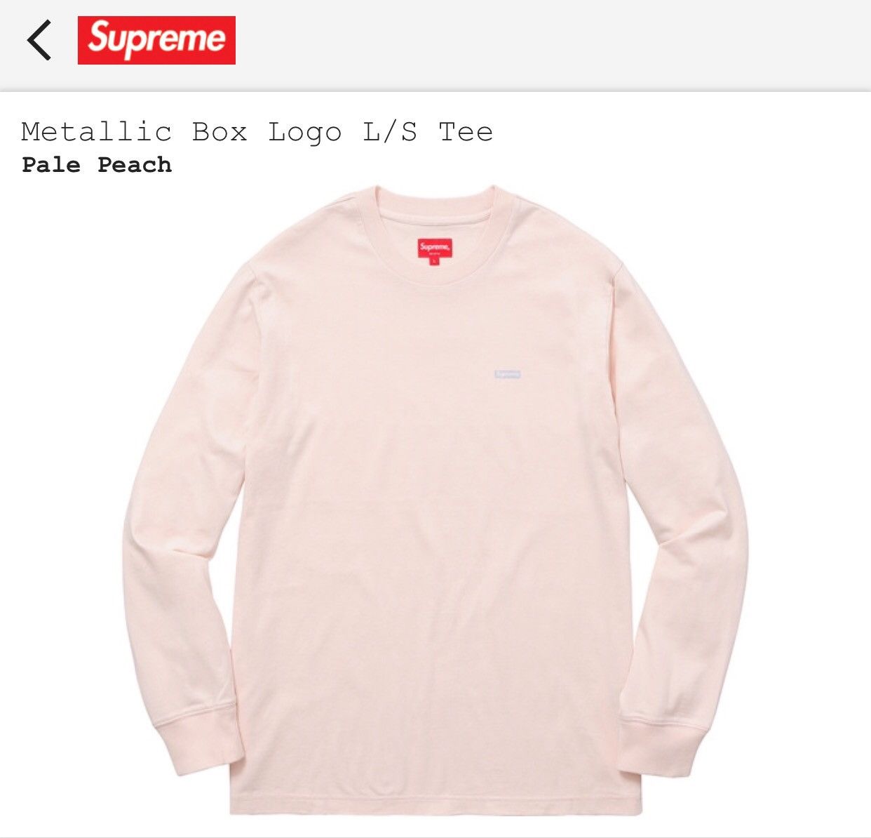 Supreme Small Metallic Box Logo | Grailed