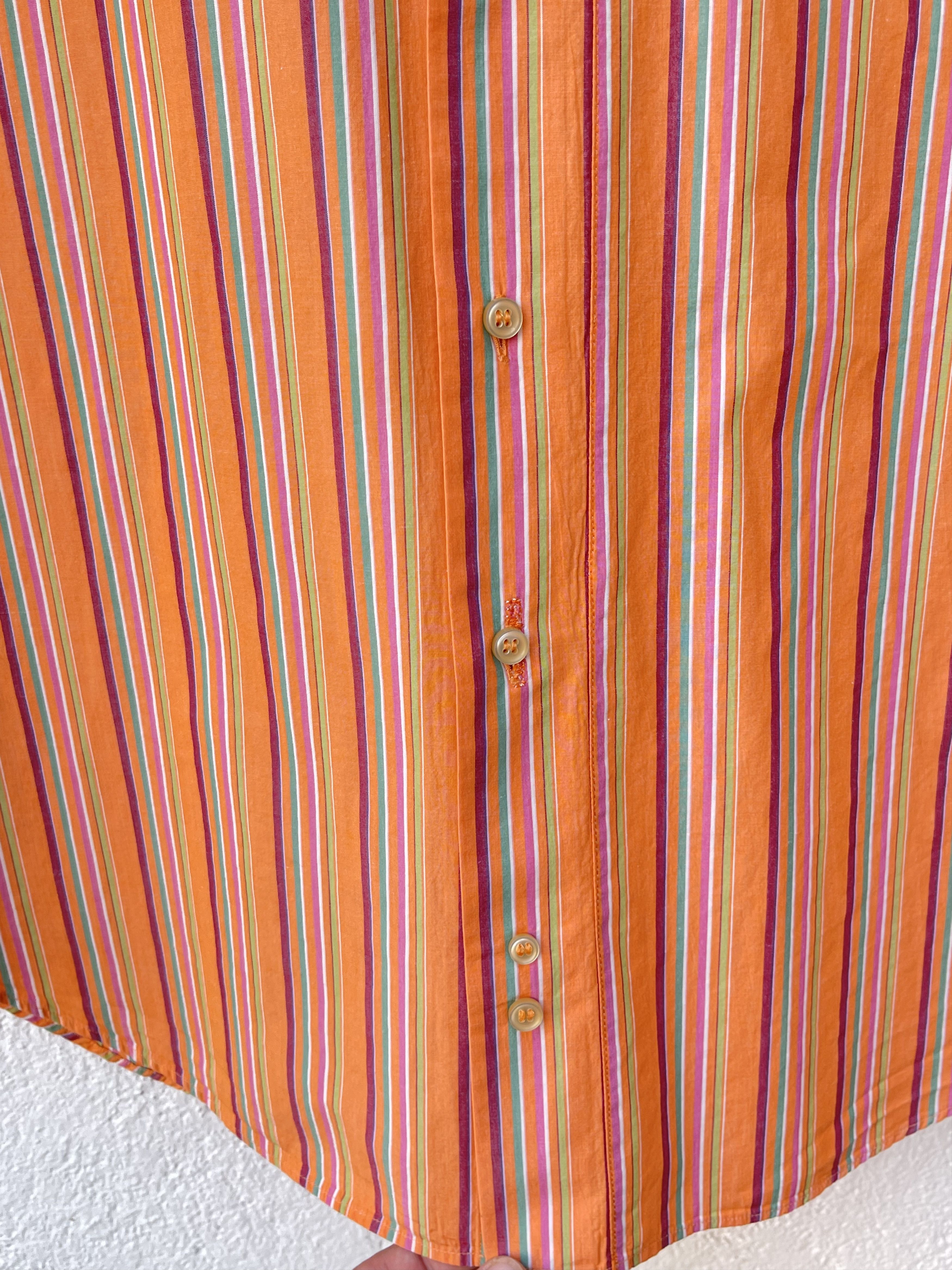 Burberry 🔥 Burberry tshirt summer shirt striped size xl Size US XL / EU 56 / 4 - 3 Thumbnail
