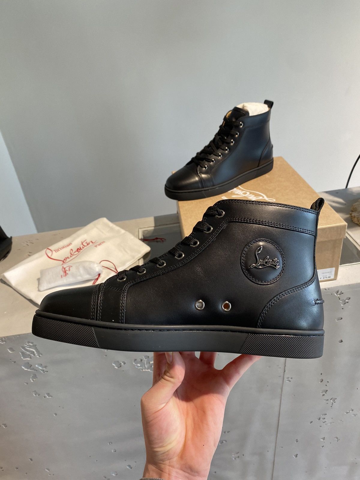 Christian Louboutin BNWT Christian Louboutin Louis Flat Sneakers Size US 11 / EU 44 - 4 Thumbnail