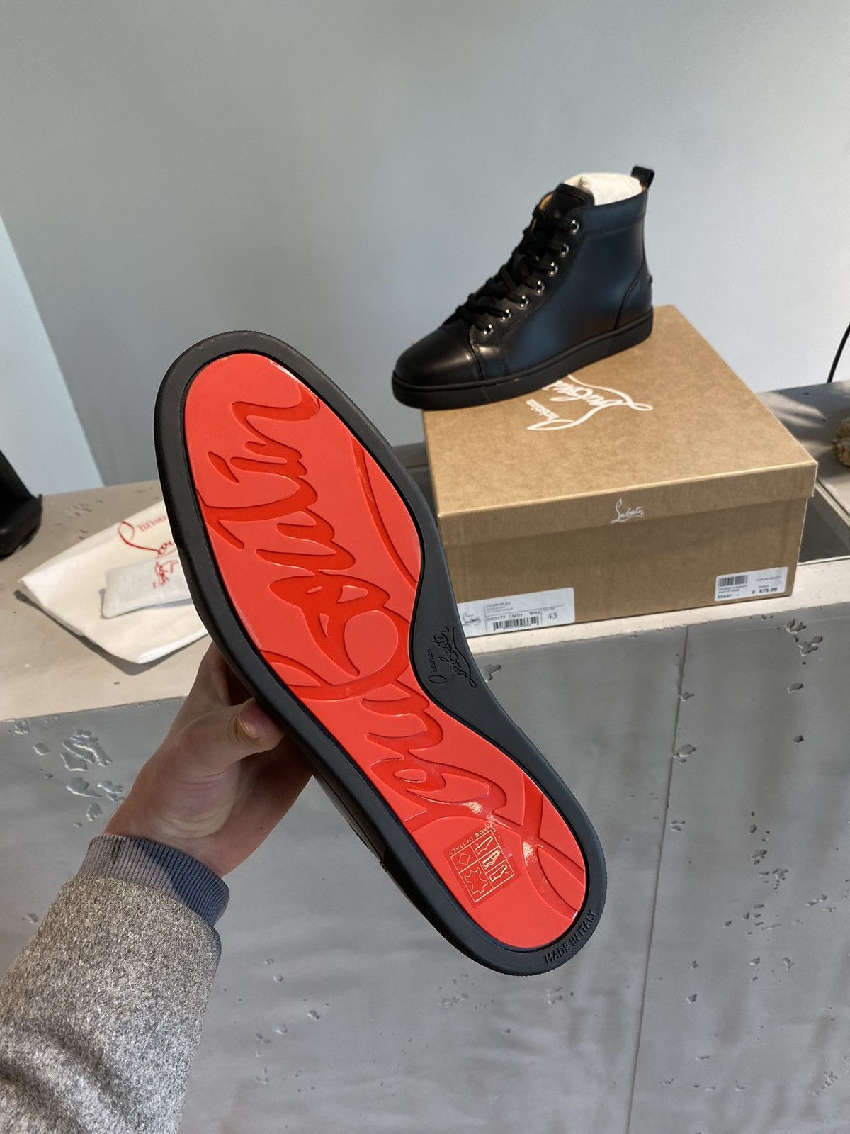 Christian Louboutin BNWT Christian Louboutin Louis Flat Sneakers Size US 11 / EU 44 - 5 Thumbnail
