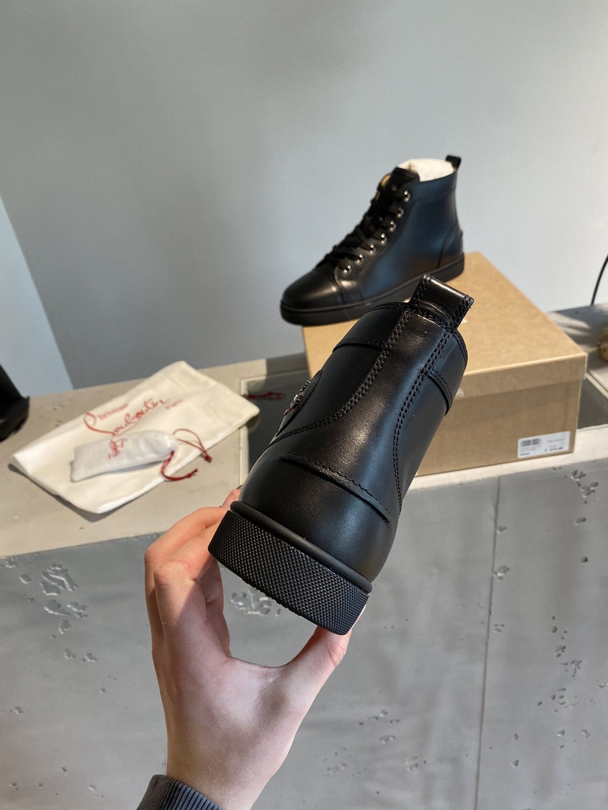 Christian Louboutin BNWT Christian Louboutin Louis Flat Sneakers Size US 11 / EU 44 - 3 Thumbnail
