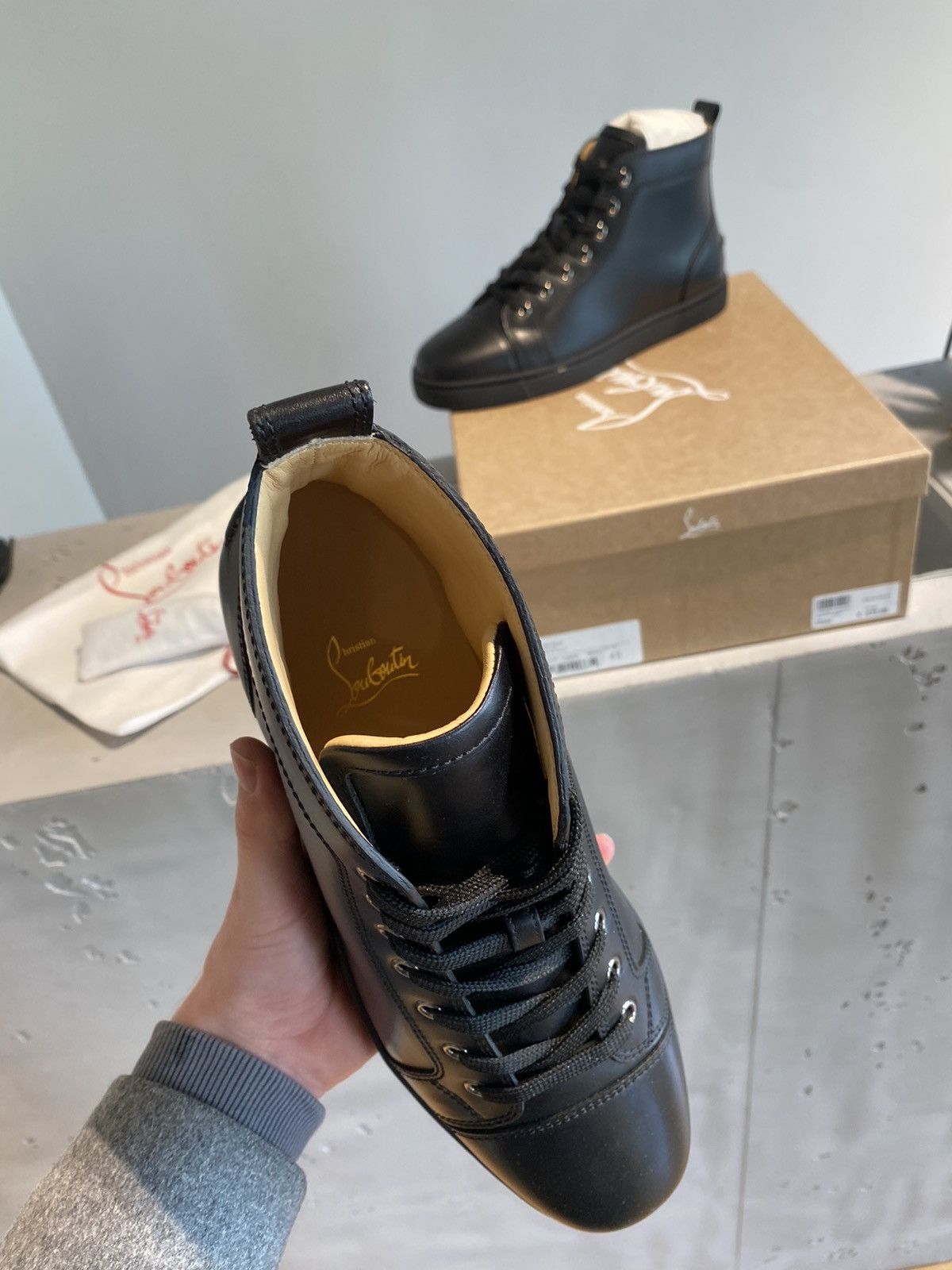 Christian Louboutin BNWT Christian Louboutin Louis Flat Sneakers Size US 11 / EU 44 - 6 Thumbnail