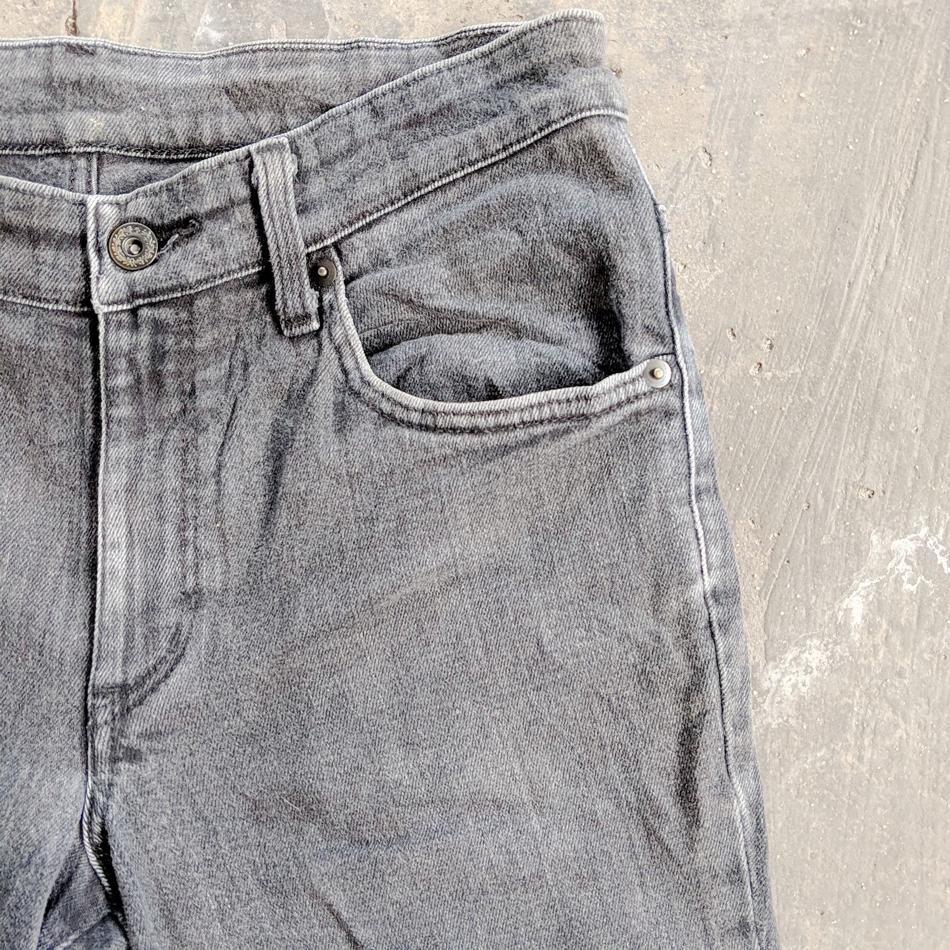 Japanese Brand × Vintage Vintage Edwin W30x31 Distressed Denim Trousers Pants Size US 30 / EU 46 - 10 Thumbnail