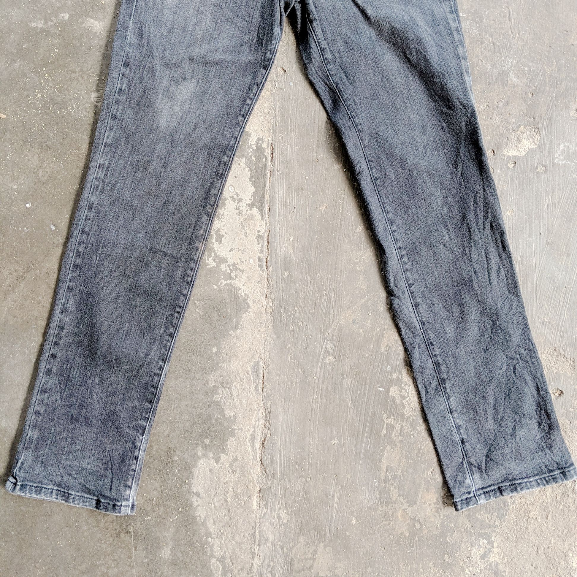 Japanese Brand × Vintage Vintage Edwin W30x31 Distressed Denim Trousers Pants Size US 30 / EU 46 - 8 Thumbnail