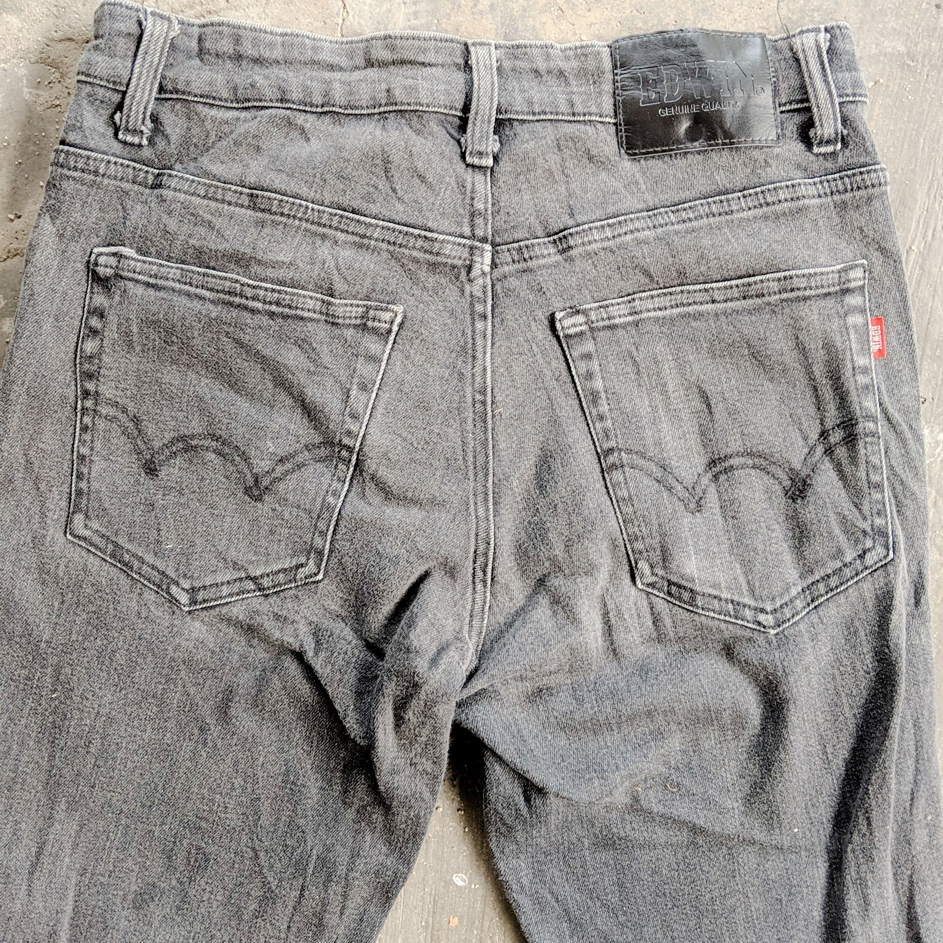 Japanese Brand × Vintage Vintage Edwin W30x31 Distressed Denim Trousers Pants Size US 30 / EU 46 - 5 Thumbnail