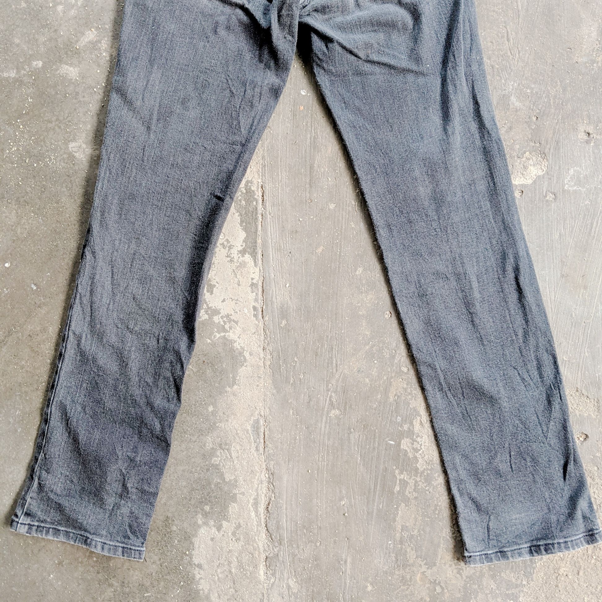 Japanese Brand × Vintage Vintage Edwin W30x31 Distressed Denim Trousers Pants Size US 30 / EU 46 - 2 Thumbnail