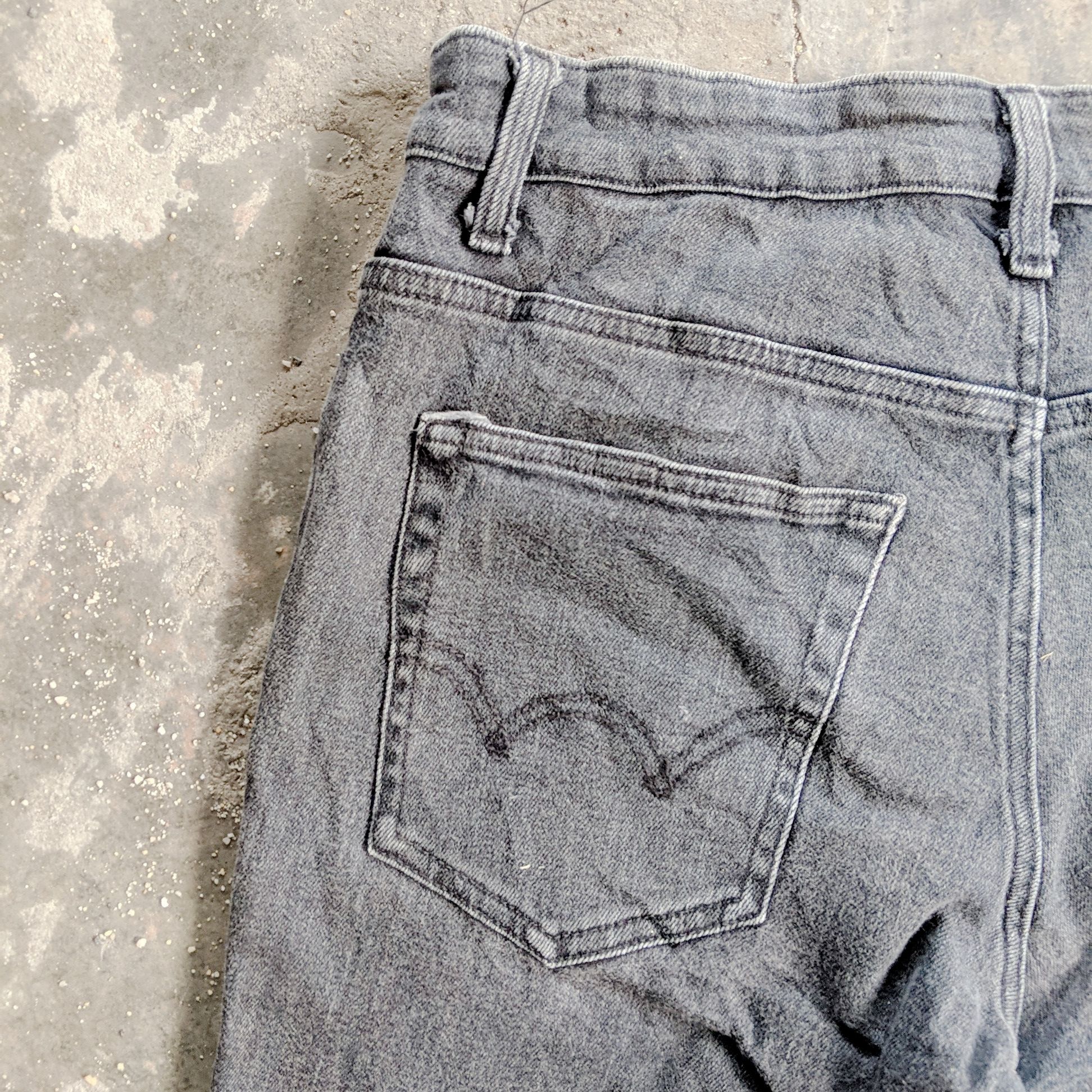 Japanese Brand × Vintage Vintage Edwin W30x31 Distressed Denim Trousers Pants Size US 30 / EU 46 - 4 Thumbnail