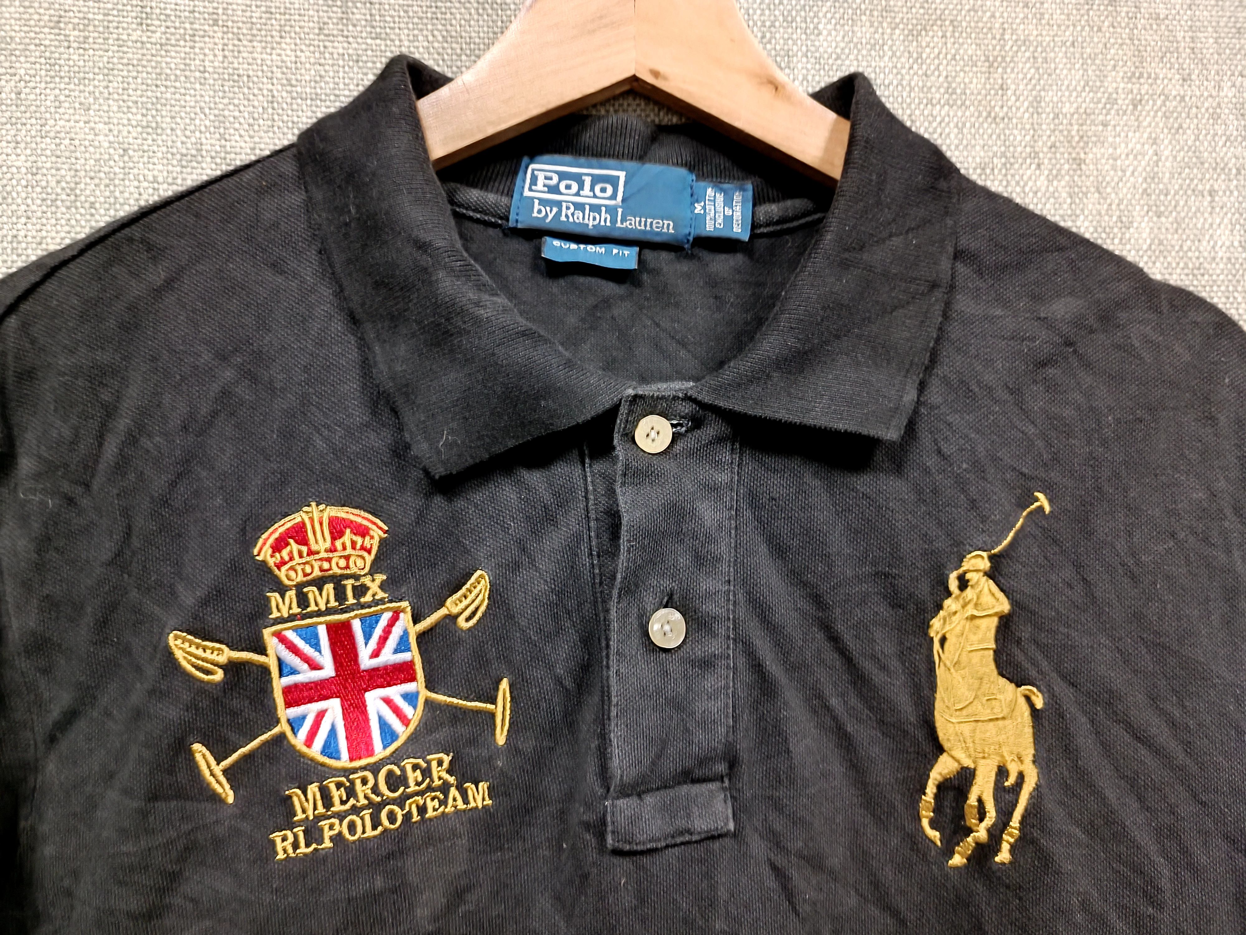 Polo Ralph Lauren vintage polo shirt mercer RL Polo Team by Ralph Lauren Size US M / EU 48-50 / 2 - 3 Thumbnail