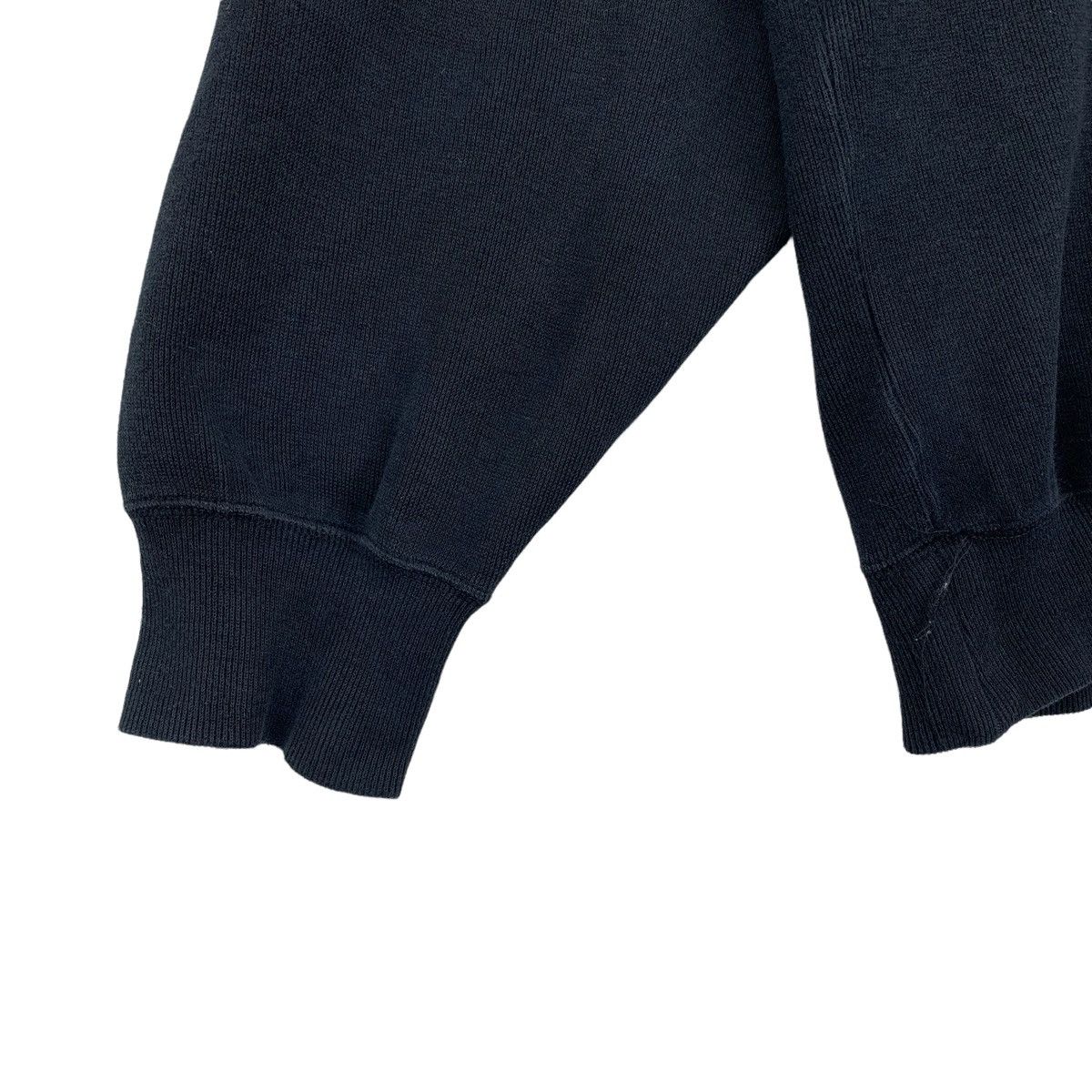 Comme des Garcons × Japanese Brand Rare!!COMME des GARCONS Homme plain black Men sweatshirt Size US L / EU 52-54 / 3 - 3 Thumbnail