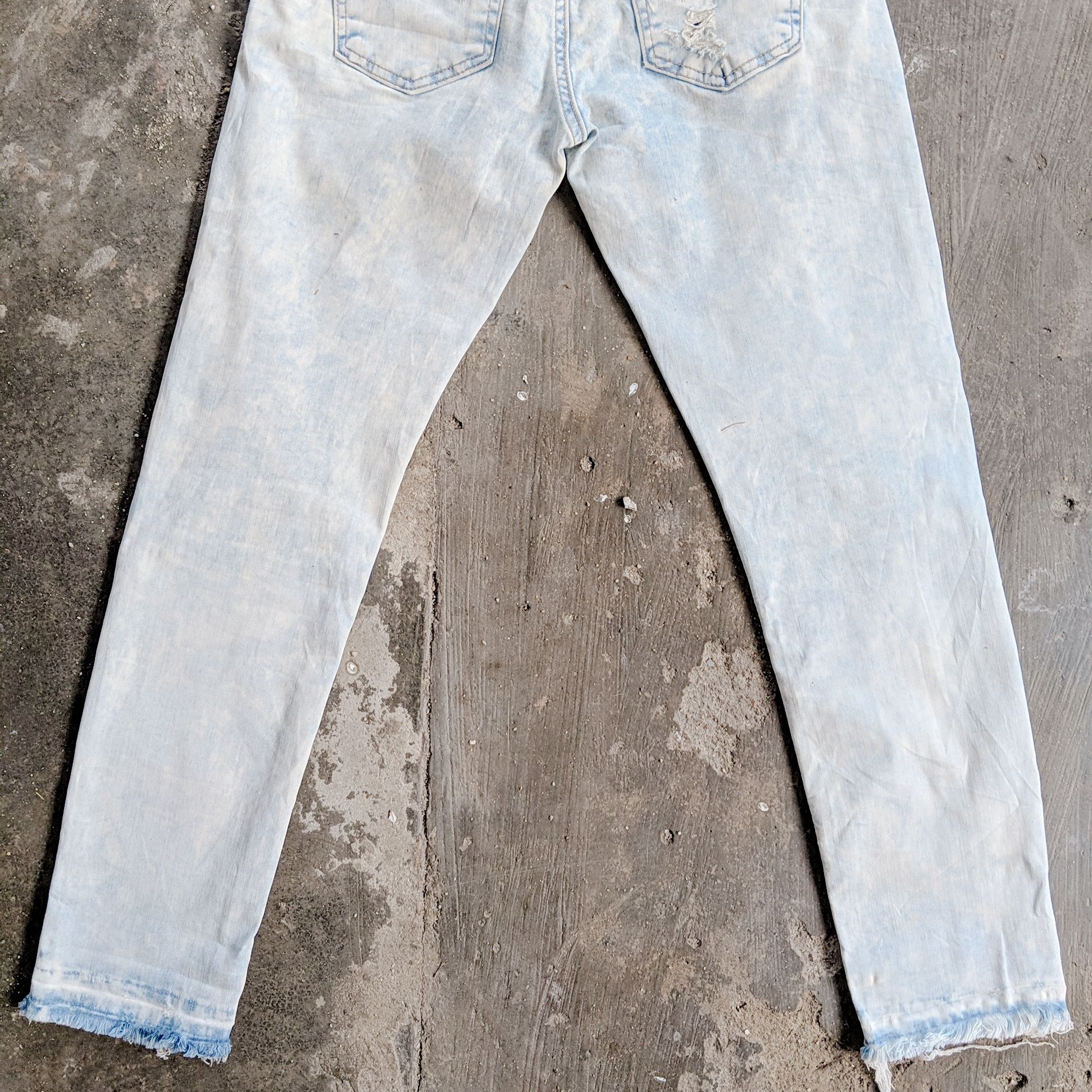 American Eagle Outfitters × Jean × Vintage Vintage American Eagle Faded Distressed Flex Denim Pants Size US 26 / EU 42 - 2 Thumbnail
