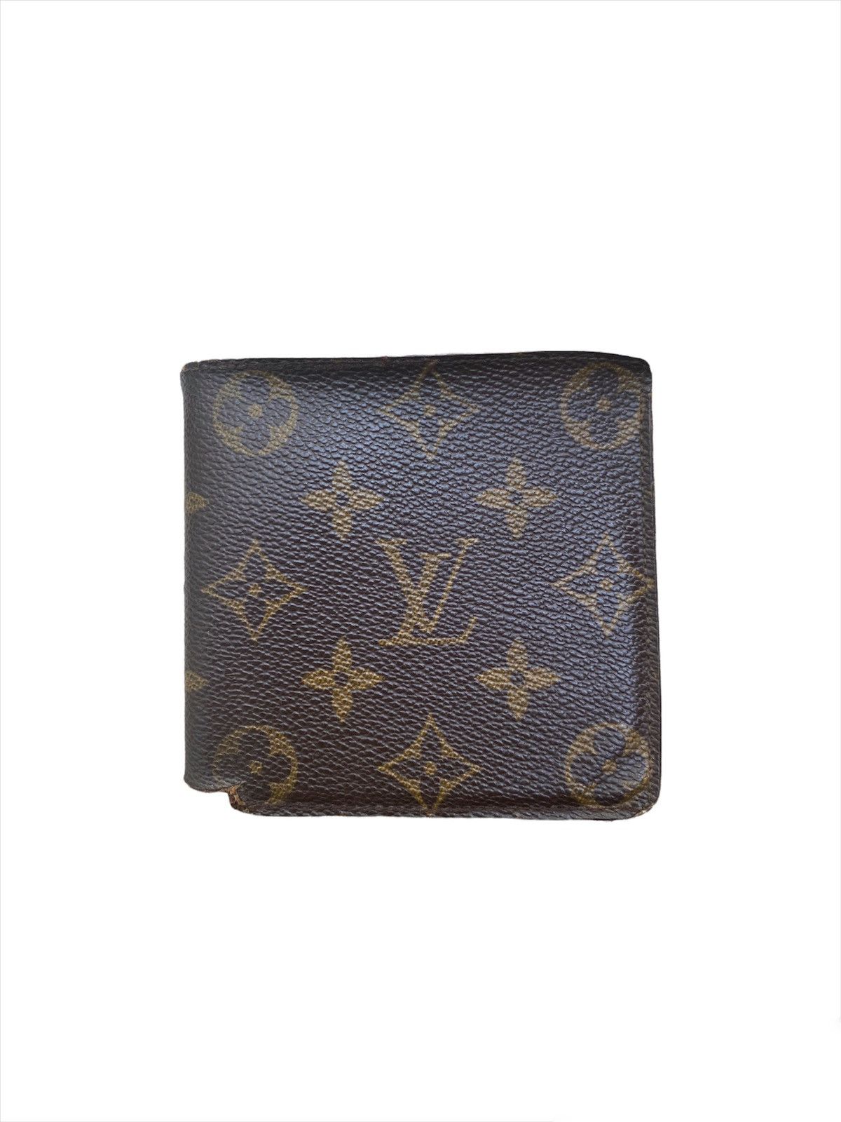 Auth Vintage Louis Vuitton Monogram Bi flod Wallet