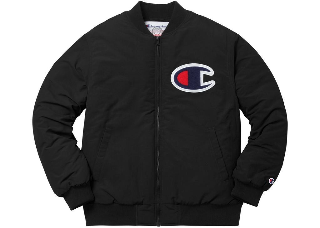 Champion Supreme Color Blocked Jacket Grailed