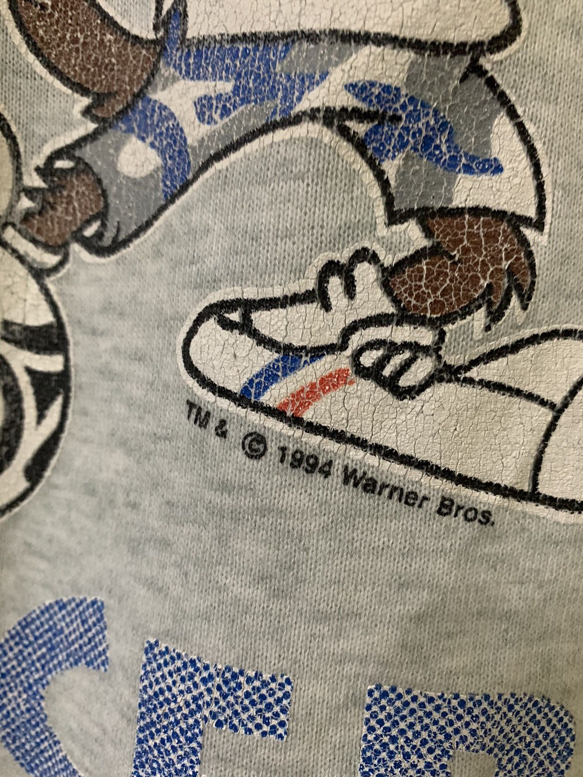 Vintage Vintage Warner Bros Looney Tunes TM 1994 Sweatshirt Size US M / EU 48-50 / 2 - 5 Thumbnail