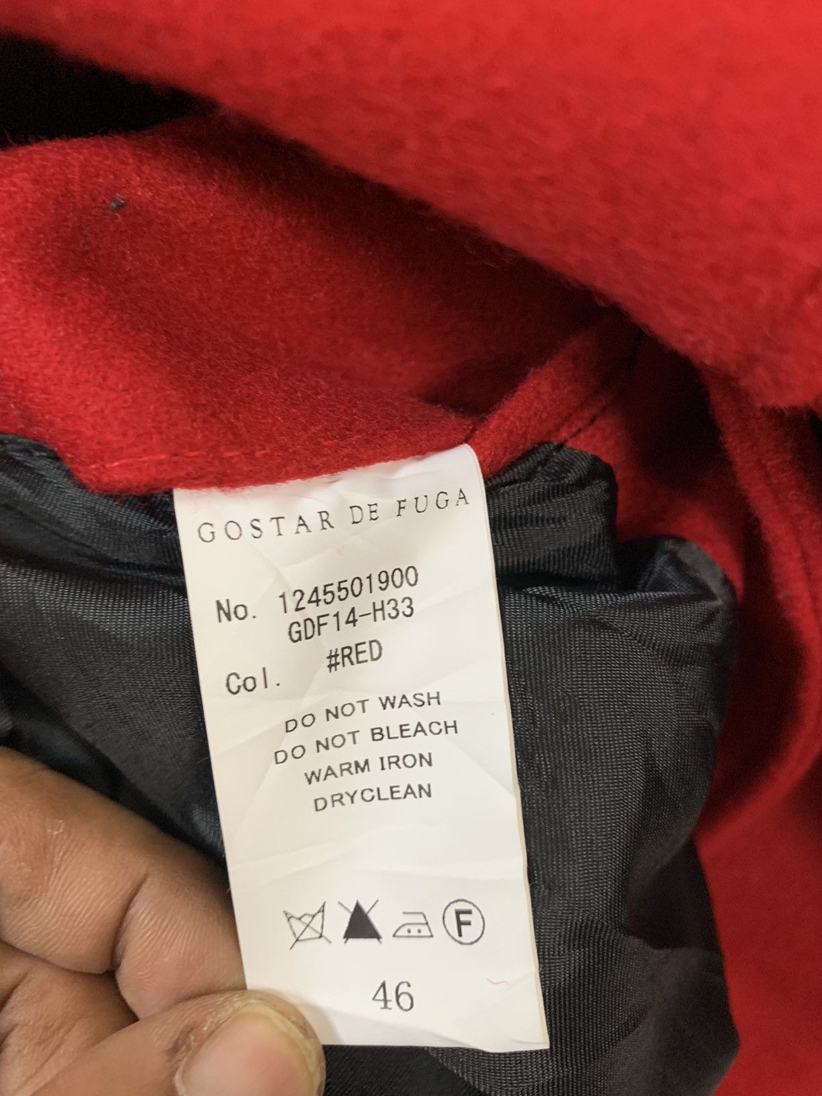GOSTAR DE FUGA Gostar De Fuga Double Breast Jacket Size US S / EU 44-46 / 1 - 7 Thumbnail