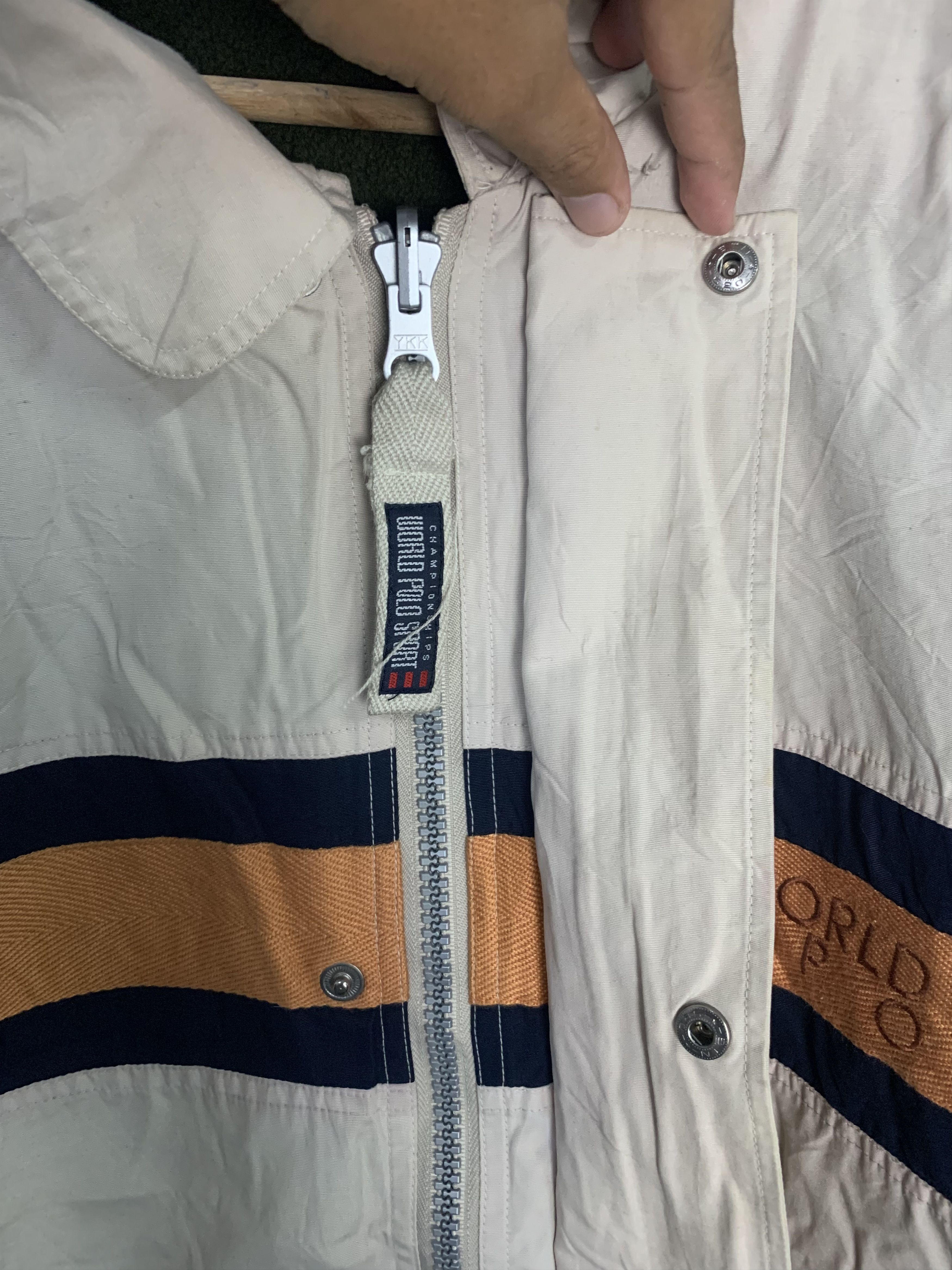 Polo Ralph Lauren × Vintage 🔥Sale🔥Riversible World Polo Sport jacket Size US L / EU 52-54 / 3 - 8 Thumbnail