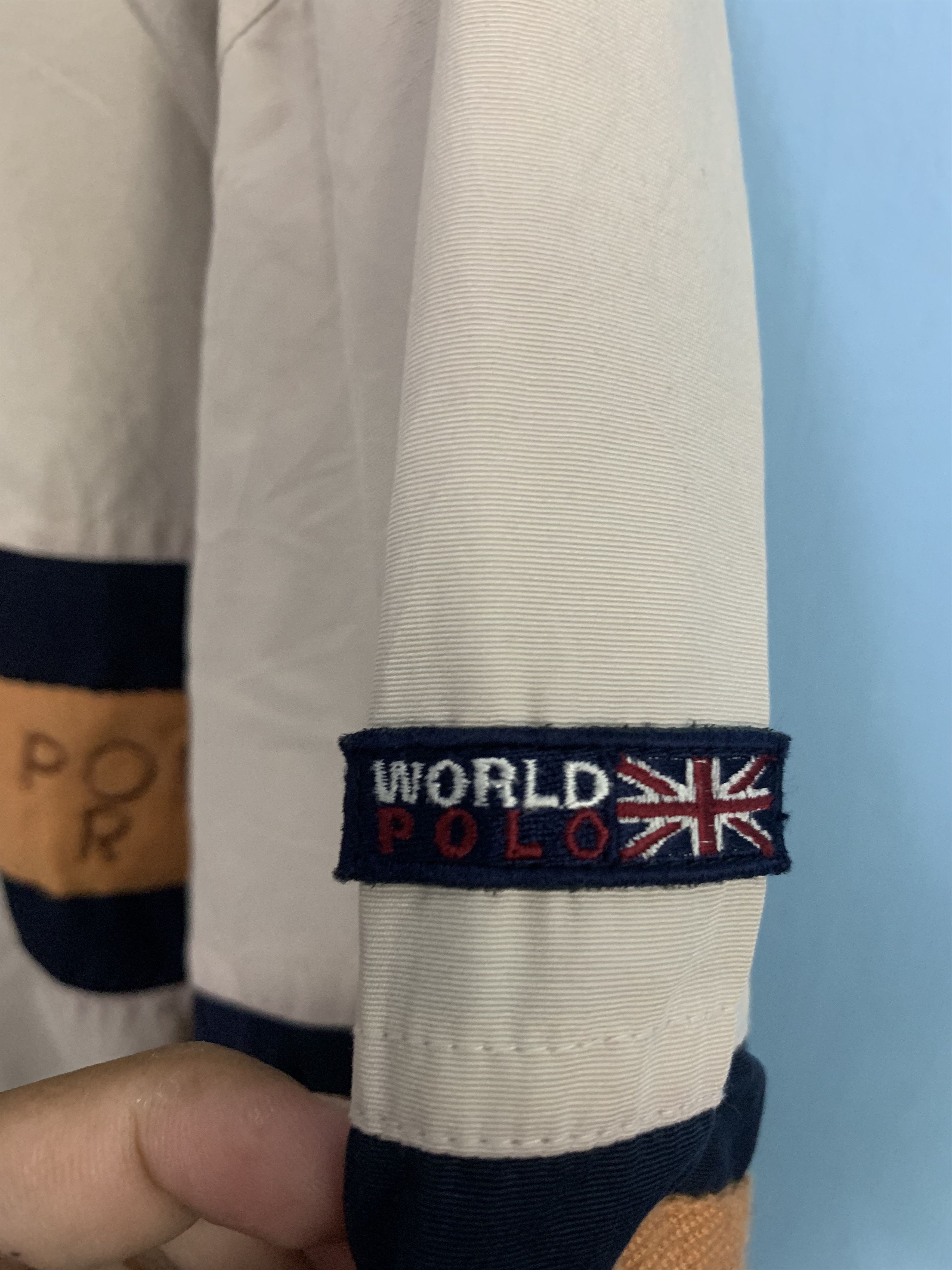 Polo Ralph Lauren × Vintage 🔥Sale🔥Riversible World Polo Sport jacket Size US L / EU 52-54 / 3 - 7 Thumbnail