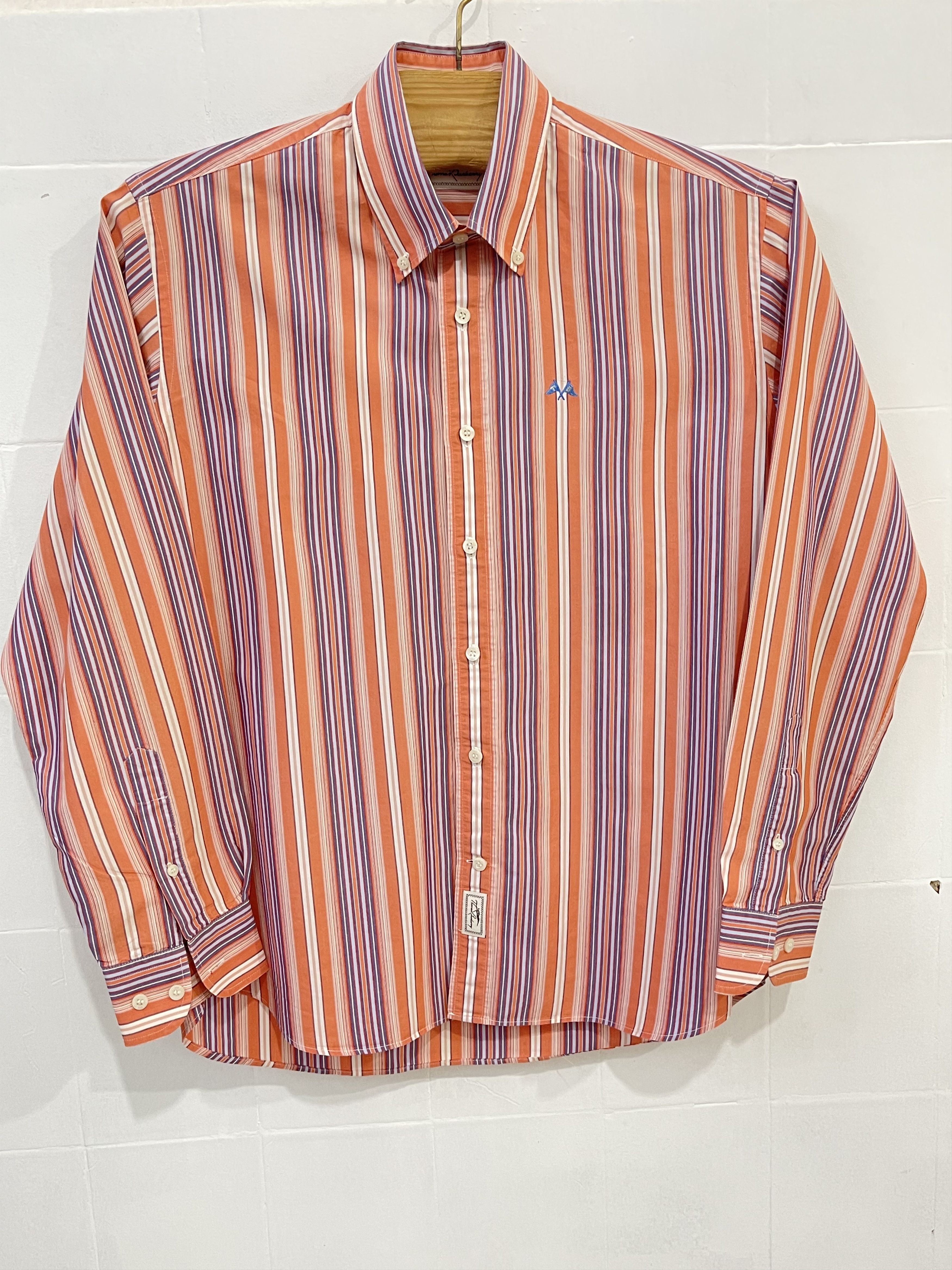 Burberry 🔥TB Burberry multicolored tshirt shirt cotton size L Size US L / EU 52-54 / 3 - 1 Thumbnail