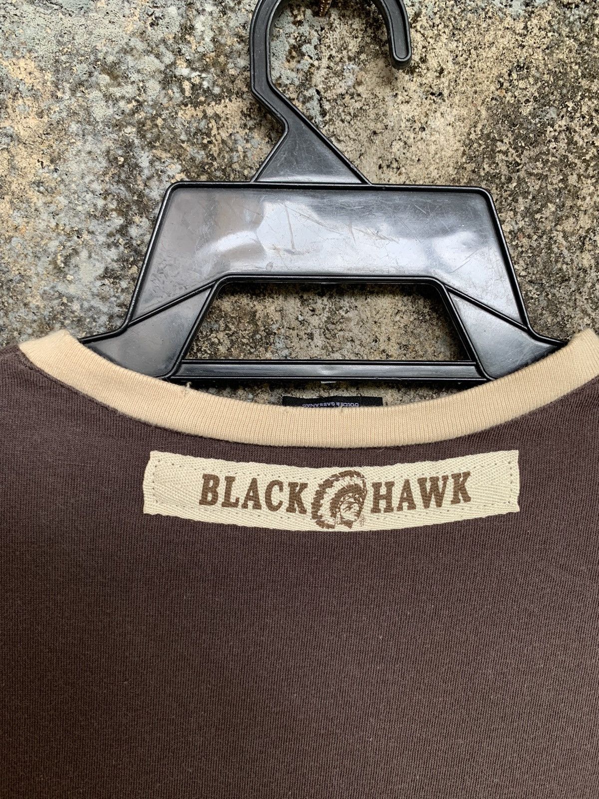 Dolce & Gabbana Rare!! Dolce&Gabbana Cheyenne Black Hawk Half Button T Shirt Size L / US 10 / IT 46 - 16 Thumbnail