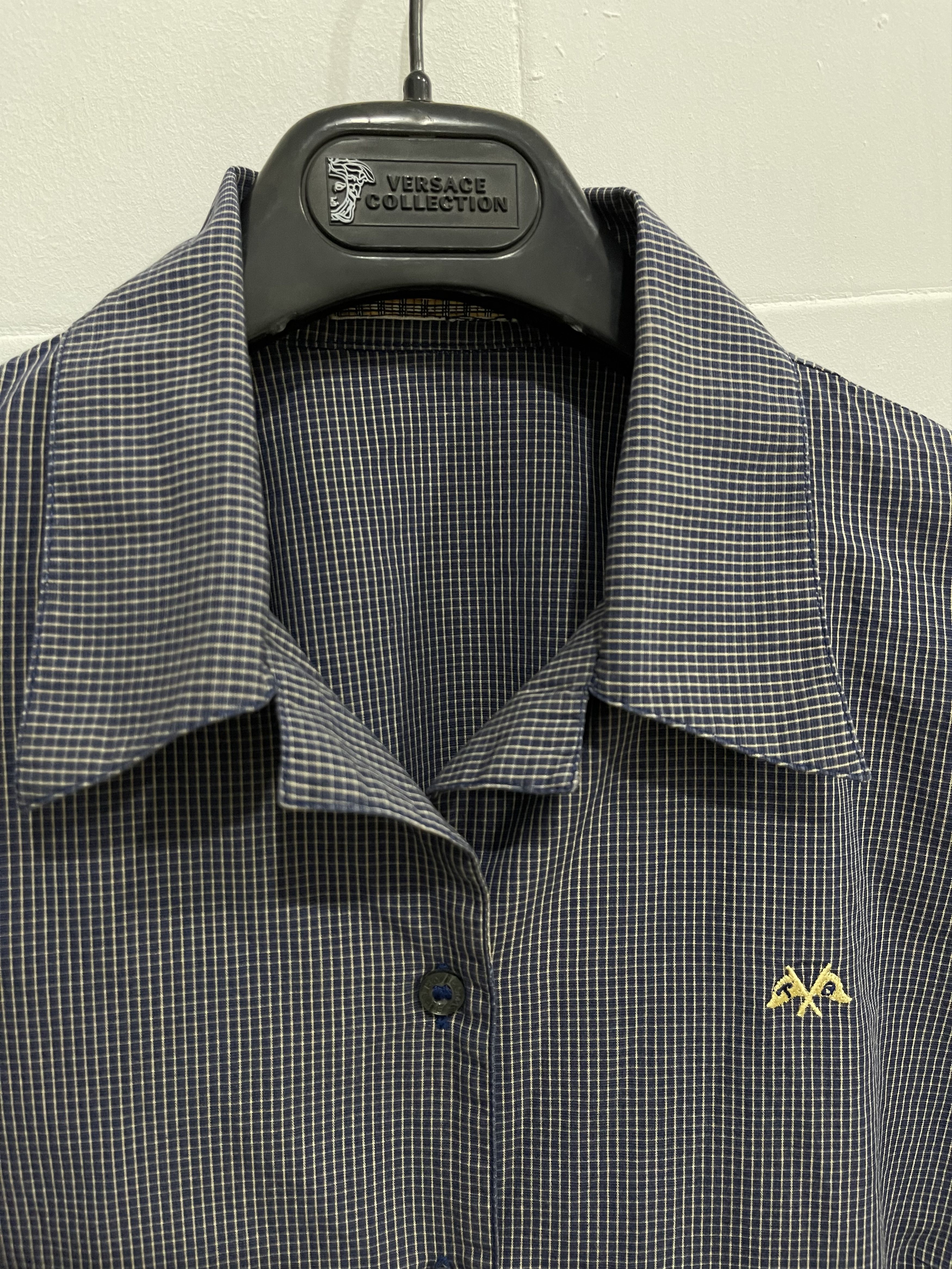 Burberry 🔥TB Burberry plaid checked tshirt shirt cotton size M Size M / US 6-8 / IT 42-44 - 2 Thumbnail