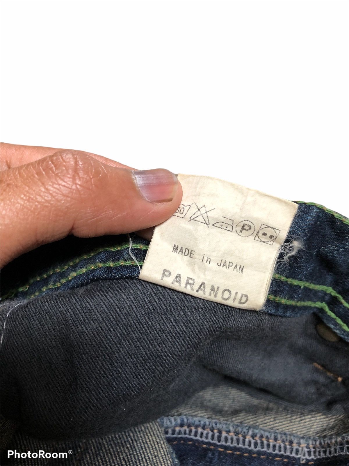 Japanese Brand FLARED⚡️PARANOID WASHED BLUE BOOTCUT DENIM Size US 29 - 5 Thumbnail