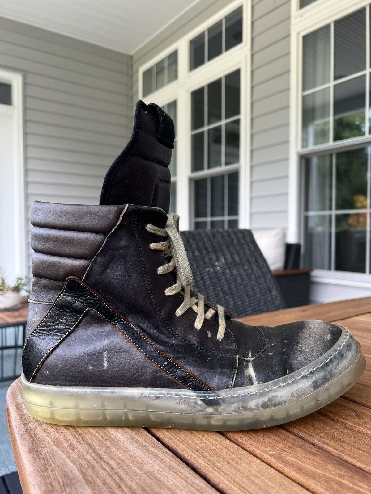 Rick Owens Rick Owens SS19 Babel Transparent Zombie Swamp