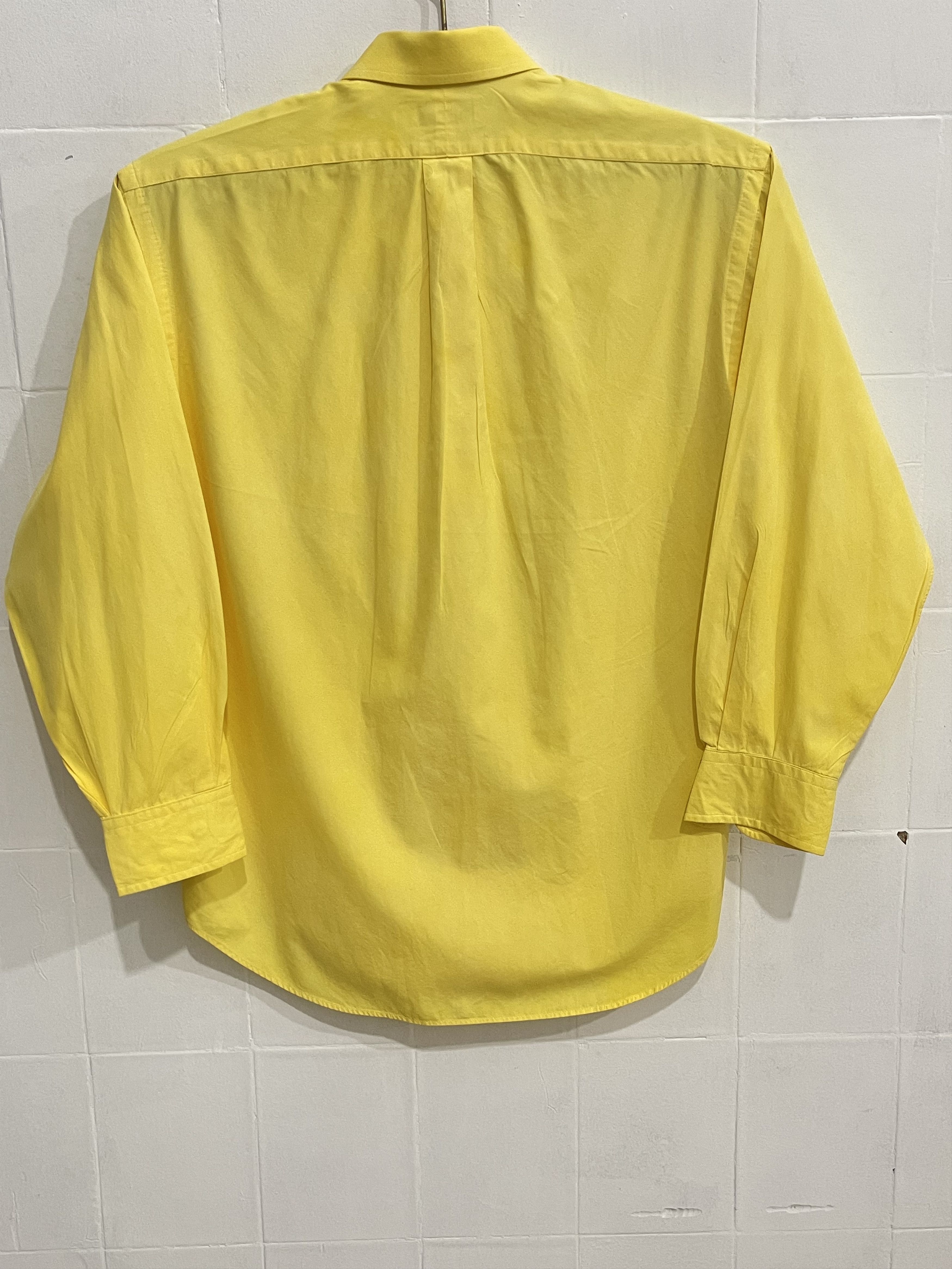 Yves Saint Laurent 🔥 Ysl vintage saint Laurent shirt yellow size L cotton Size US L / EU 52-54 / 3 - 3 Thumbnail