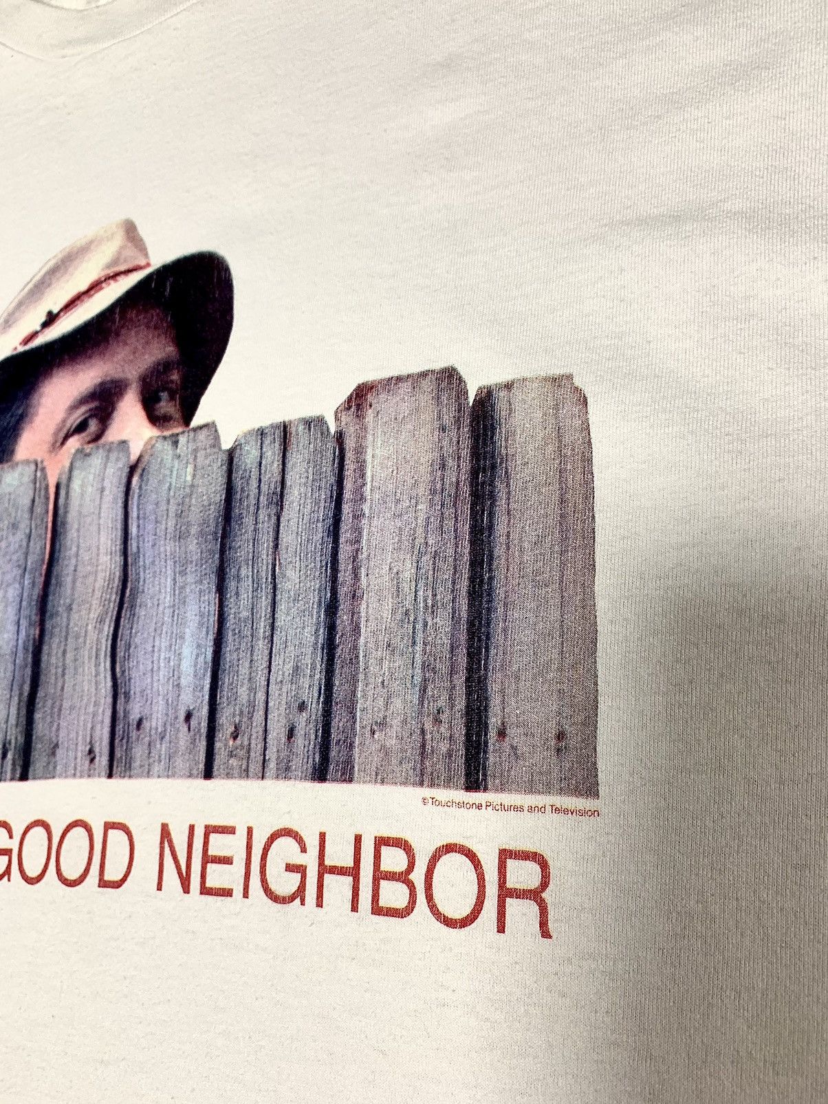Vintage Vintage Hi-Di-Ho white T-shirt about TV show 1991-1999 Size US L / EU 52-54 / 3 - 3 Thumbnail