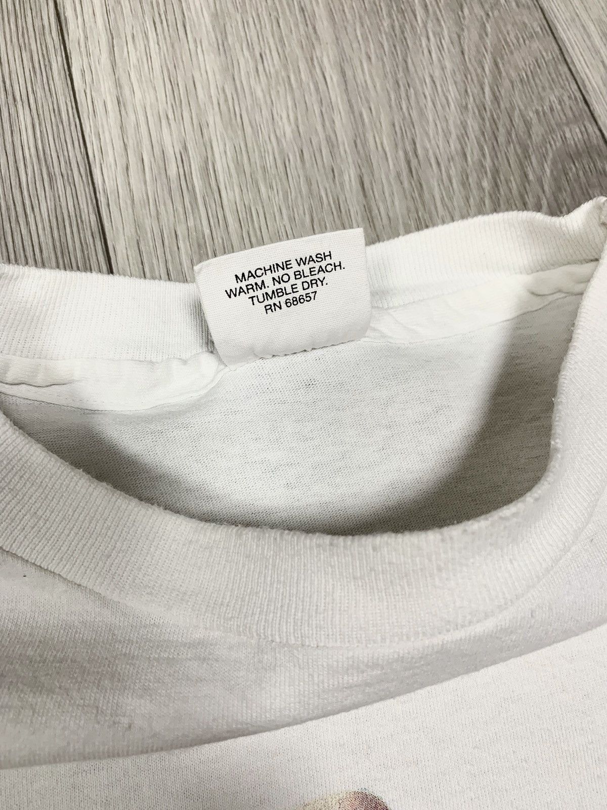 Vintage Vintage Hi-Di-Ho white T-shirt about TV show 1991-1999 Size US L / EU 52-54 / 3 - 9 Thumbnail