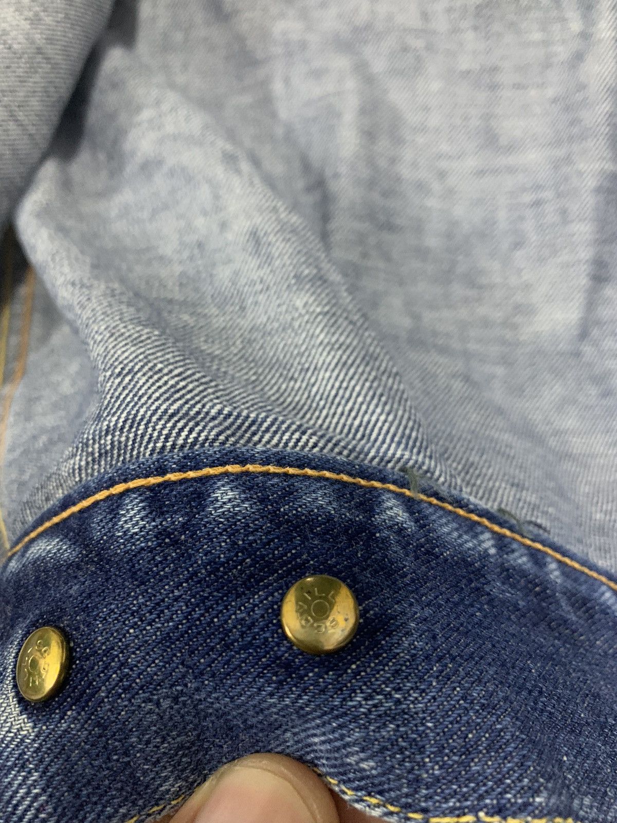Evisu × Japanese Brand Vintage Evisu Selvedges Denim Jacket Japan Size S / US 4 / IT 40 - 7 Thumbnail