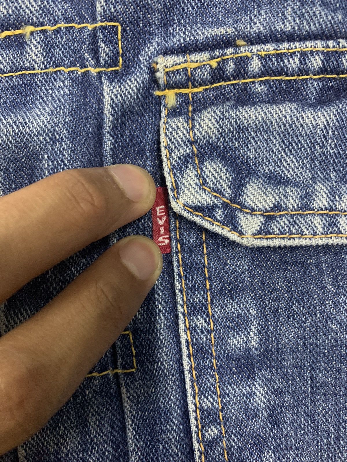 Evisu × Japanese Brand Vintage Evisu Selvedges Denim Jacket Japan Size S / US 4 / IT 40 - 3 Thumbnail