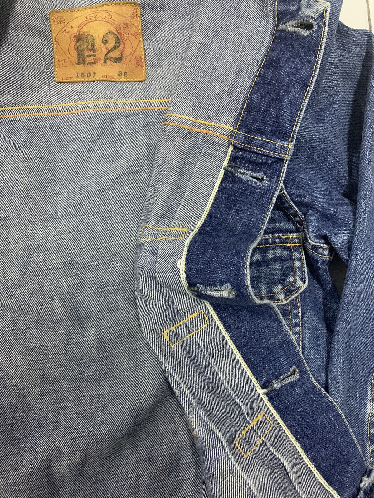 Evisu × Japanese Brand Vintage Evisu Selvedges Denim Jacket Japan Size S / US 4 / IT 40 - 5 Thumbnail