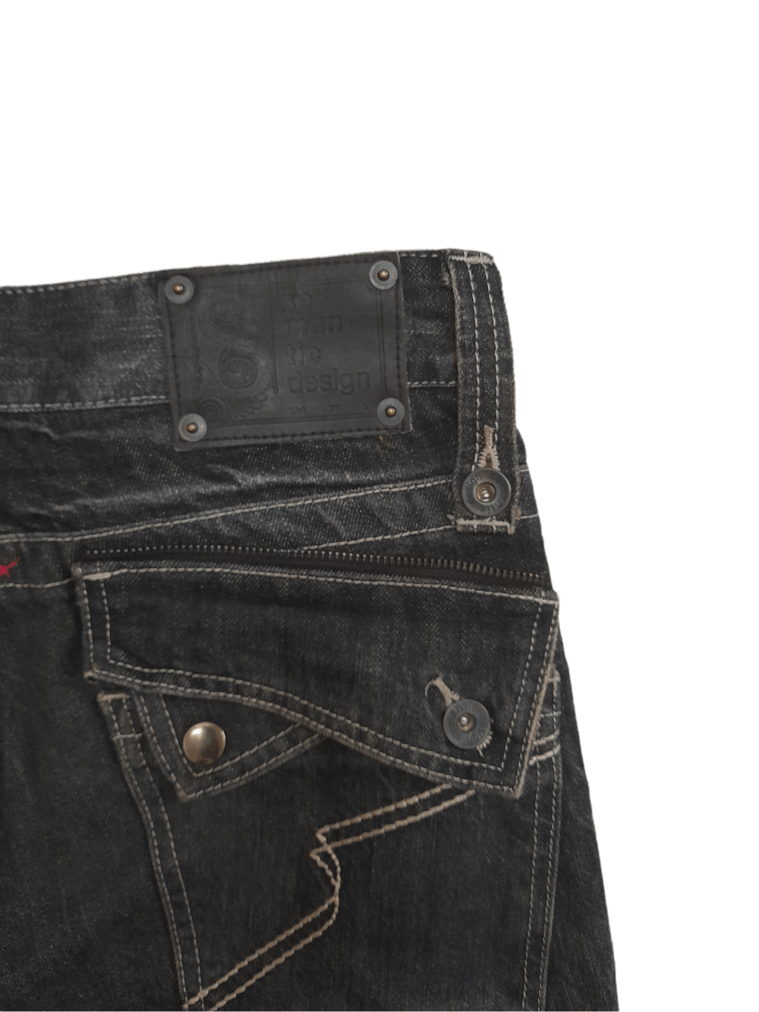 Japanese Brand Semantic Design Punk Japan Denim (E360) W29 Size US 29 - 4 Thumbnail