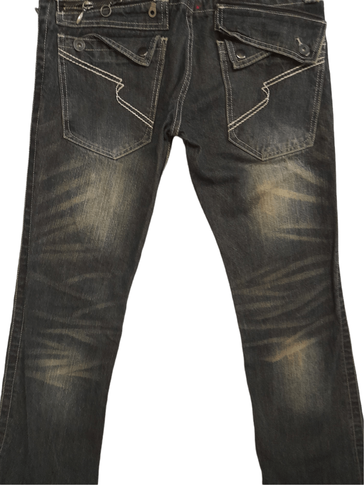Japanese Brand Semantic Design Punk Japan Denim (E360) W29 Size US 29 - 2 Thumbnail