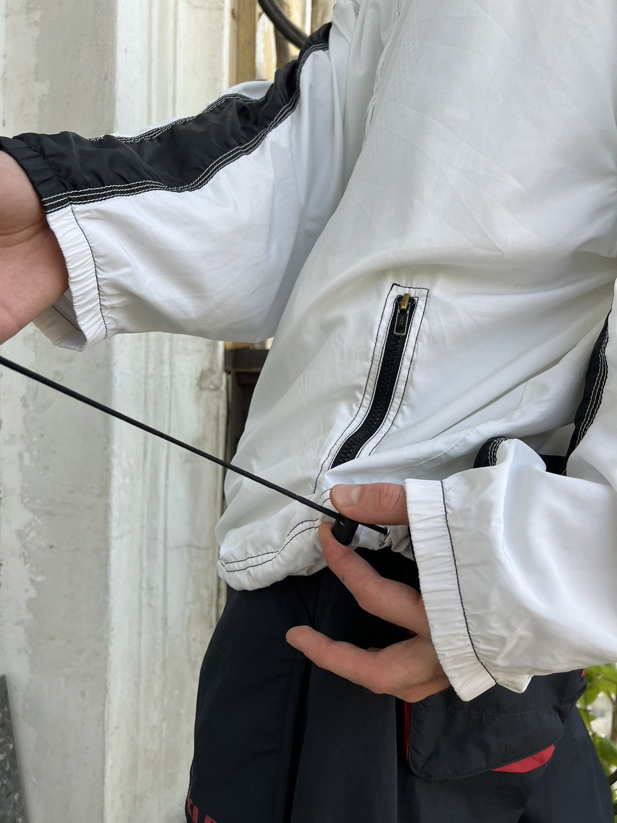 Nike × Vintage Vintage 90s Nike Swoosh Jacket Size US XL / EU 56 / 4 - 7 Thumbnail