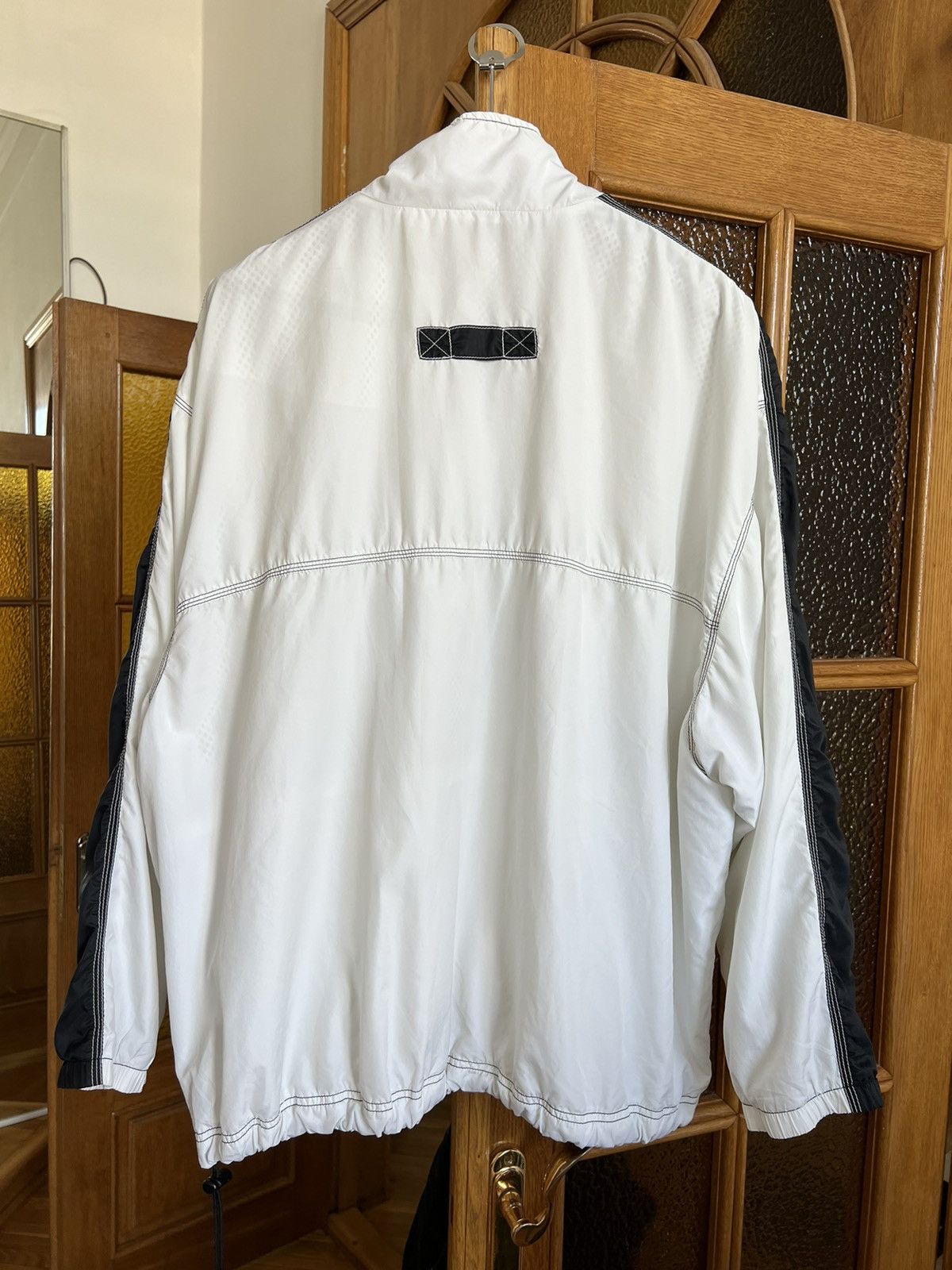 Nike × Vintage Vintage 90s Nike Swoosh Jacket Size US XL / EU 56 / 4 - 4 Thumbnail
