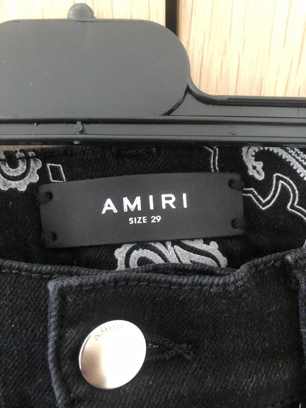 Amiri Amiri Bandana Skinny Jeans Size US 29 - 9 Thumbnail