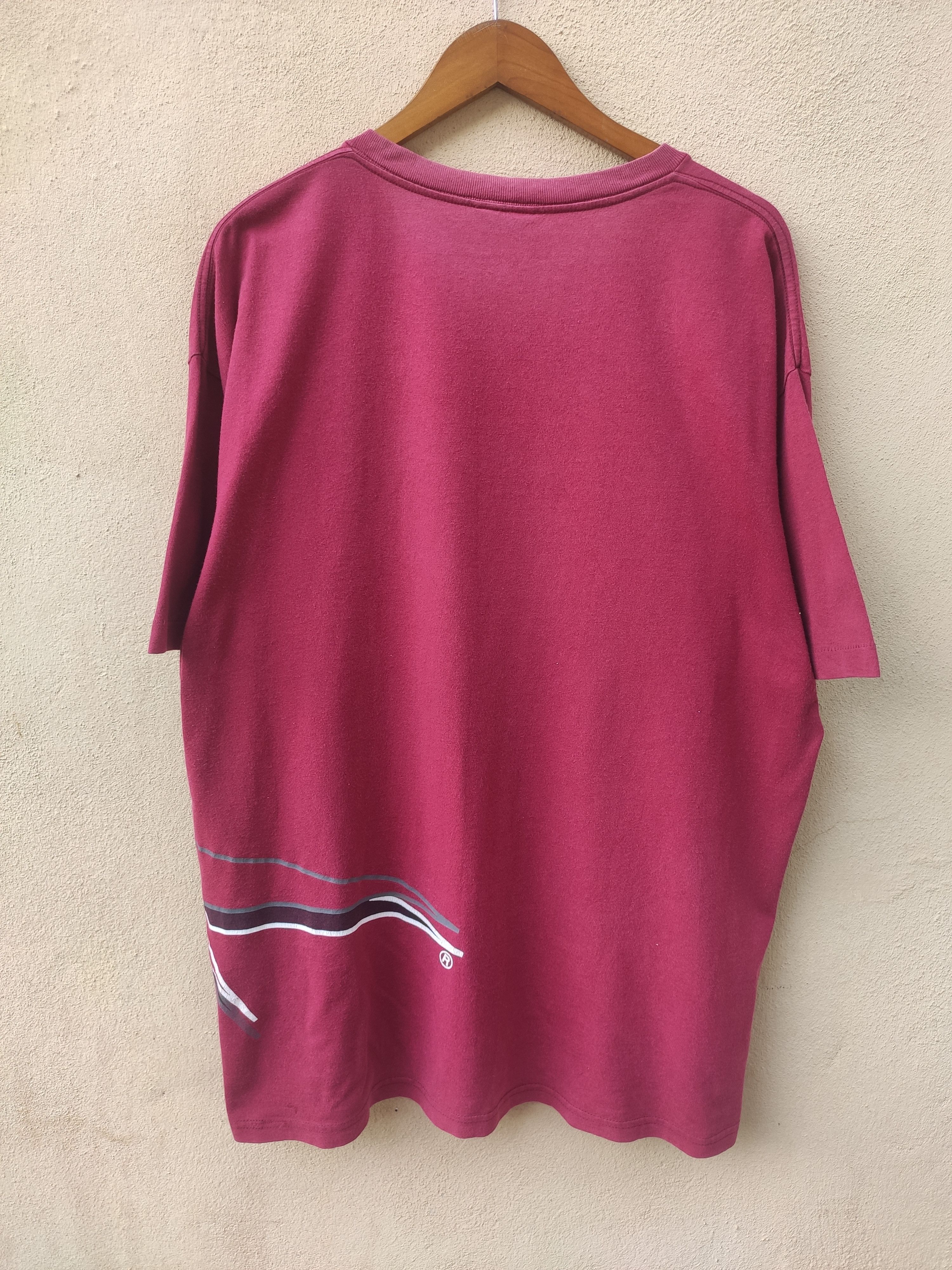 Reebok 🔥 Vintage 90s Vintage Reebok t shirt big logo Size US XL / EU 56 / 4 - 3 Thumbnail