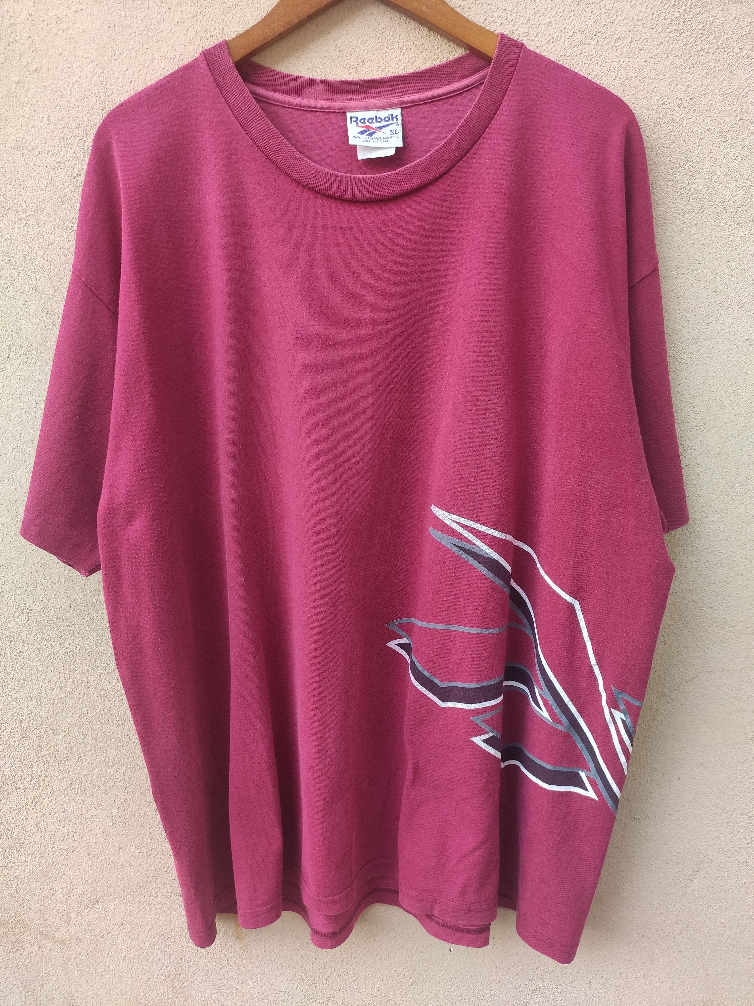 Reebok 🔥 Vintage 90s Vintage Reebok t shirt big logo Size US XL / EU 56 / 4 - 1 Thumbnail