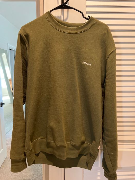 Jjjjound Jjjjound j90 olive crewneck | Grailed